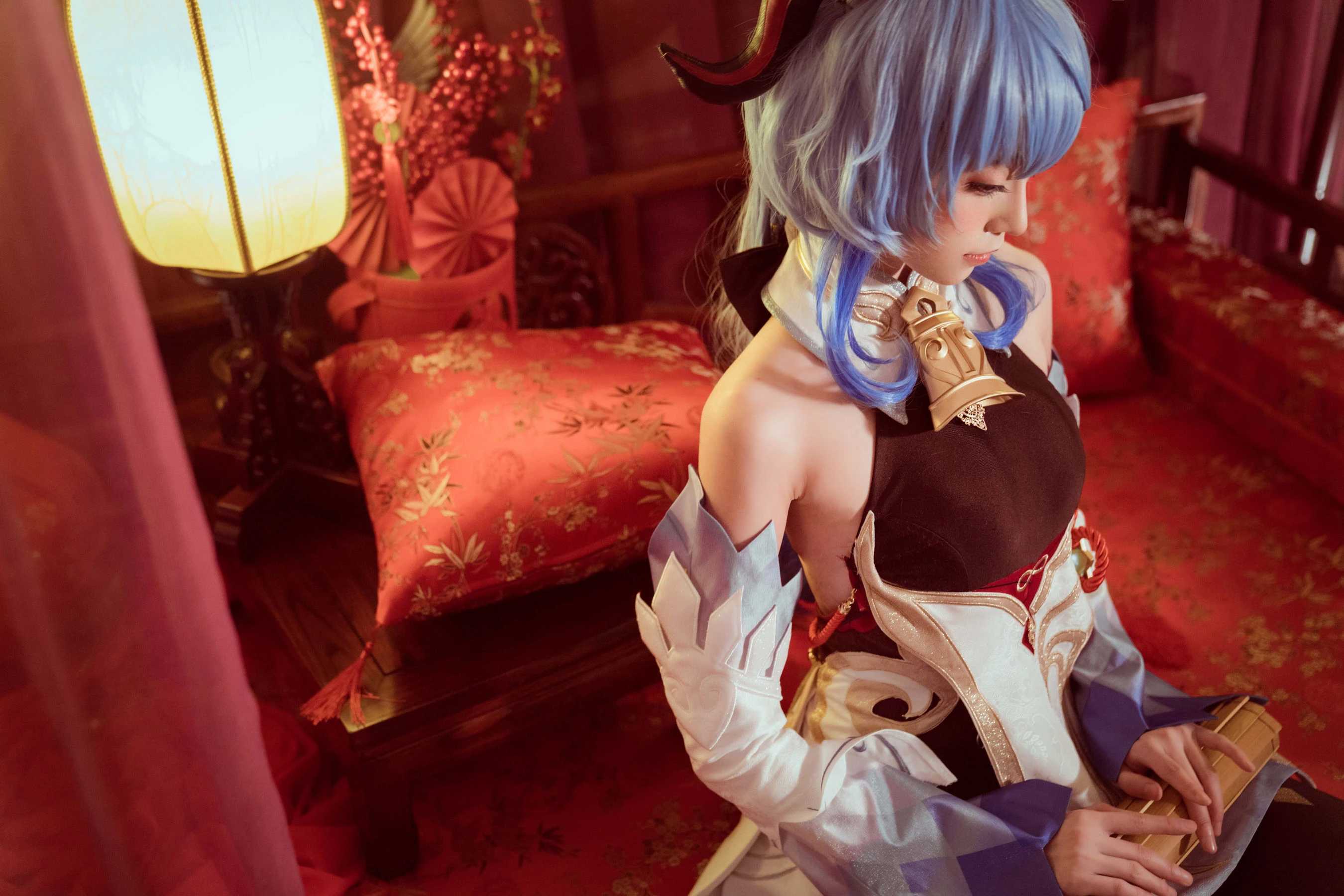 [美女]韓雅怡首發寫真作品：寫真館攝影性感詮釋韓雅怡美胸曲線神韻綻放寫真集 - 13
