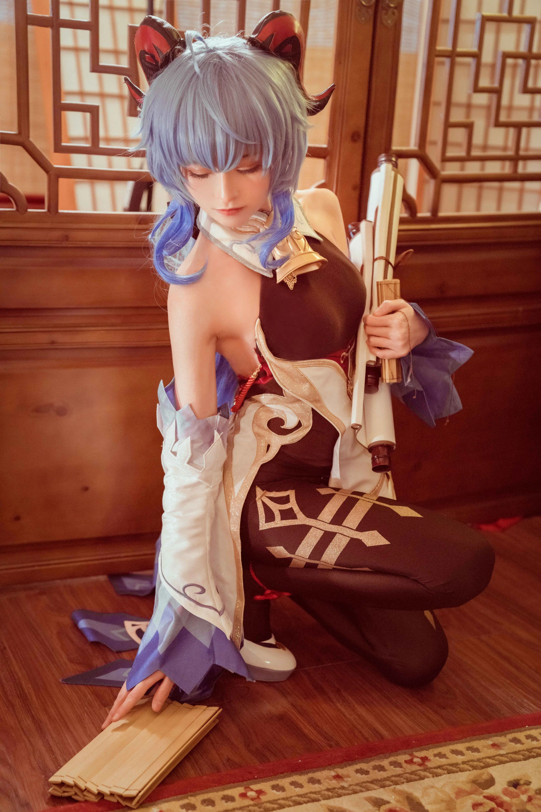 [美女]韓雅怡首發寫真作品：寫真館攝影性感詮釋韓雅怡美胸曲線神韻綻放寫真集 - 16