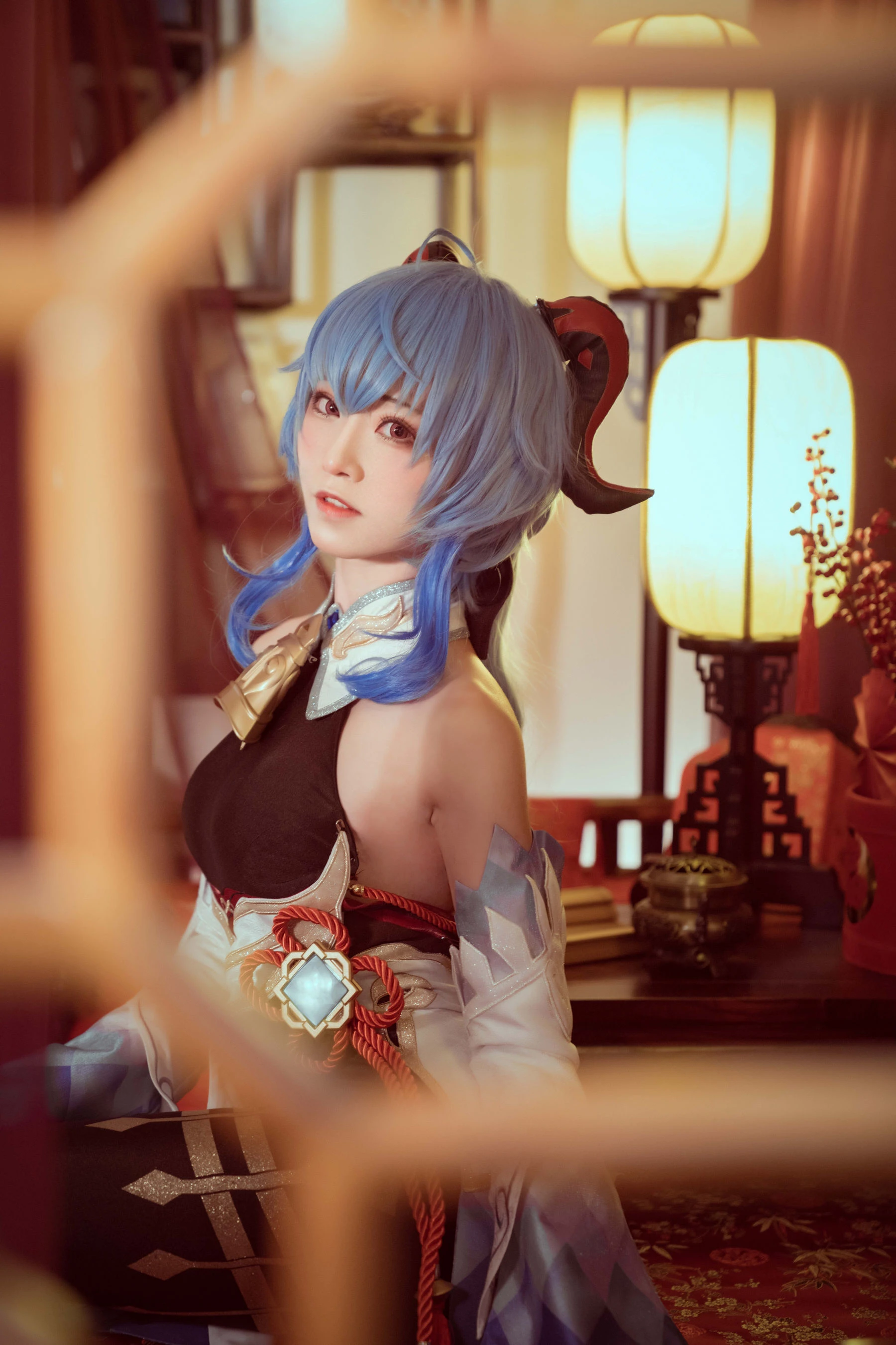 [美女]韓雅怡首發寫真作品：寫真館攝影性感詮釋韓雅怡美胸曲線神韻綻放寫真集 - 5