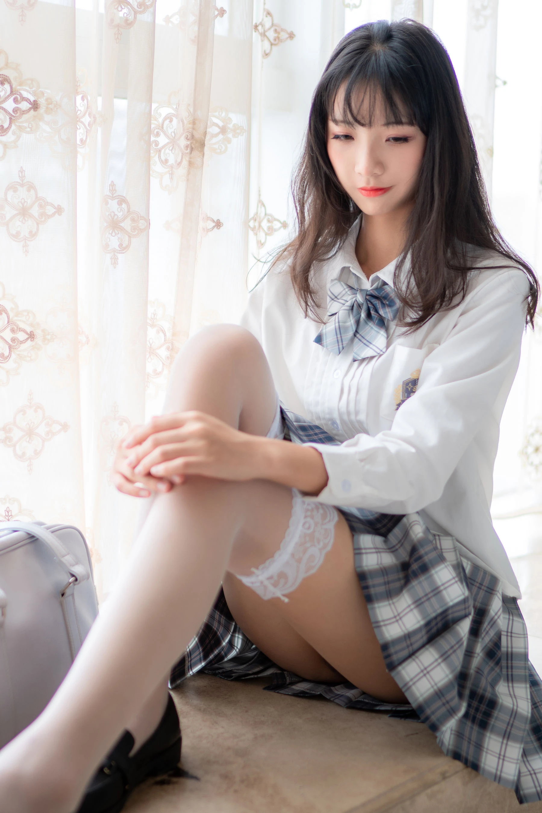 [少婦]朱語彤朱語彤室內精選藝術：甜美氣質釋放美胸誘惑凸顯寫真大片 - 11