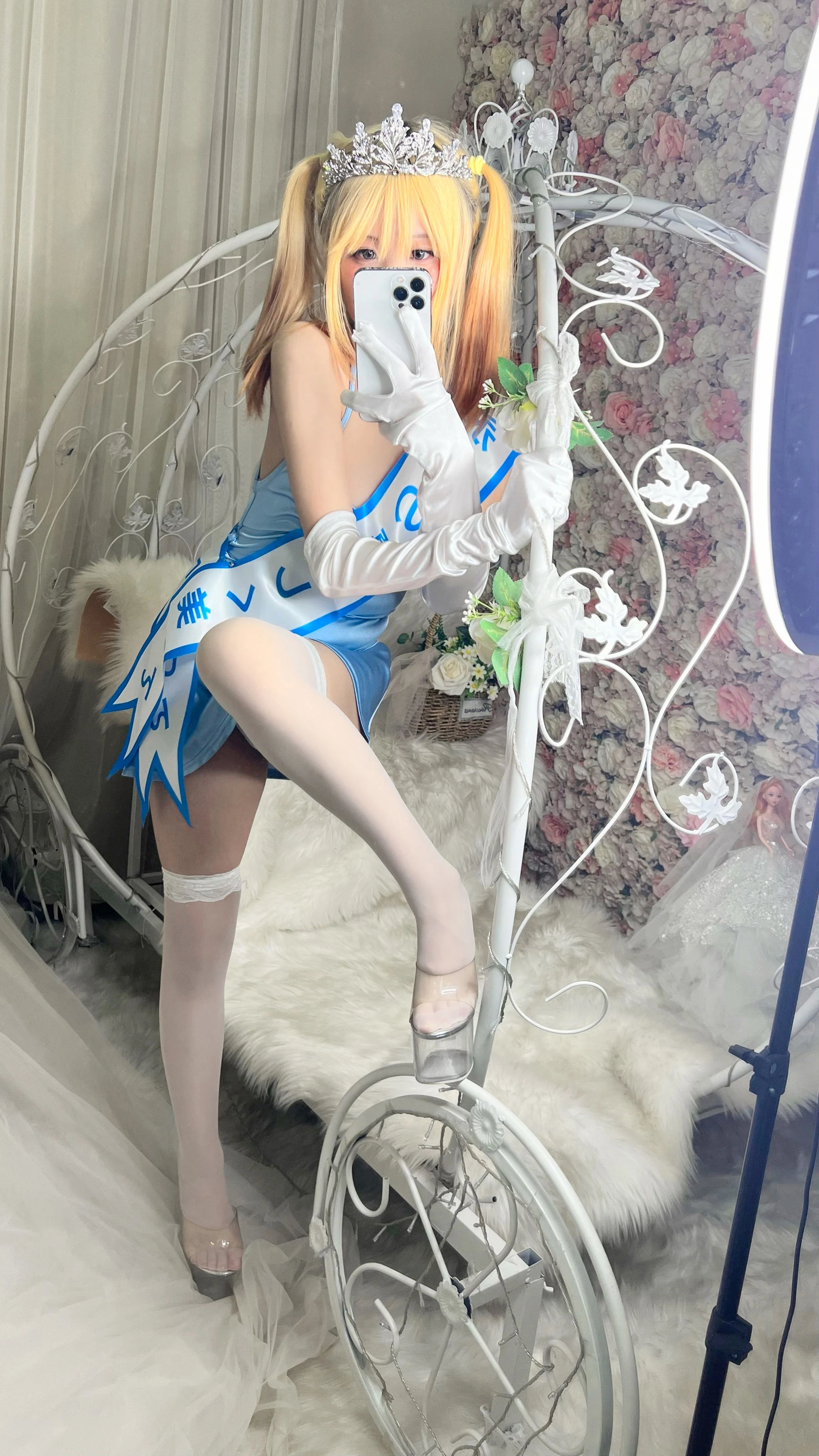 [紅人]周詩怡街拍超清藝術珍藏：周詩怡優雅演繹美腿完美魅力釋放寫真藝術 - 9