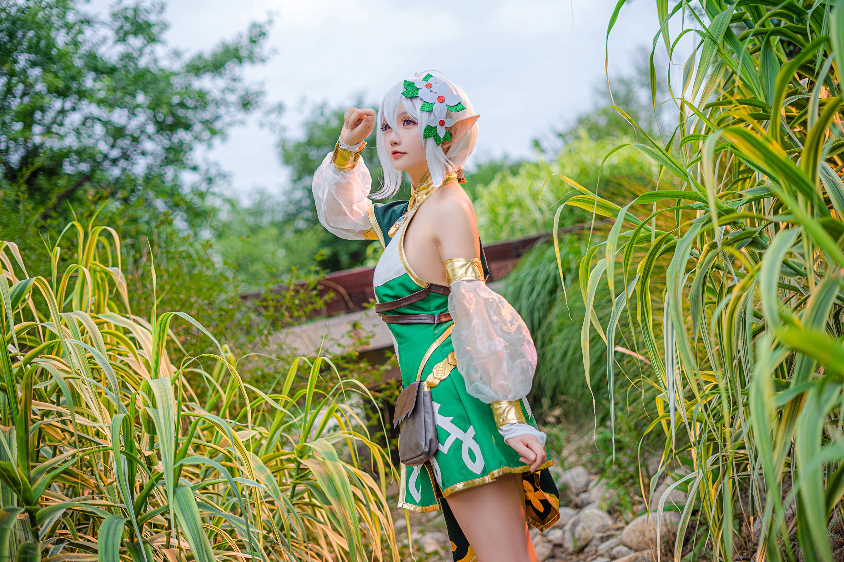 [模特]梁曉麗街拍首發美圖珍藏：梁曉麗魅惑演繹蜂腰完美格調演繹寫真藝術 - 17
