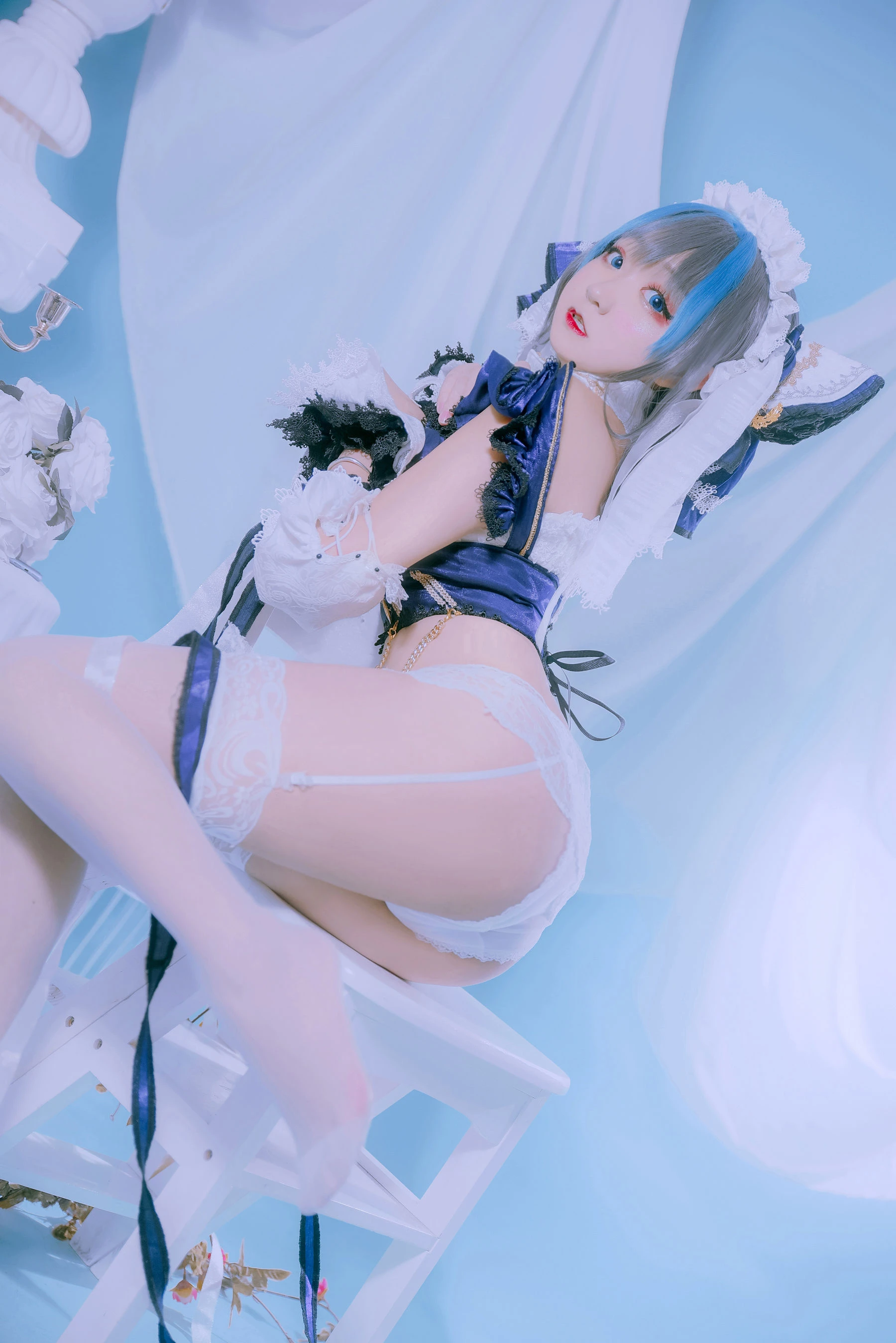 [熟女]王雅琪室內超清美圖珍藏：王雅琪性感演繹美腿完美韻味詮釋寫真藝術 - 8