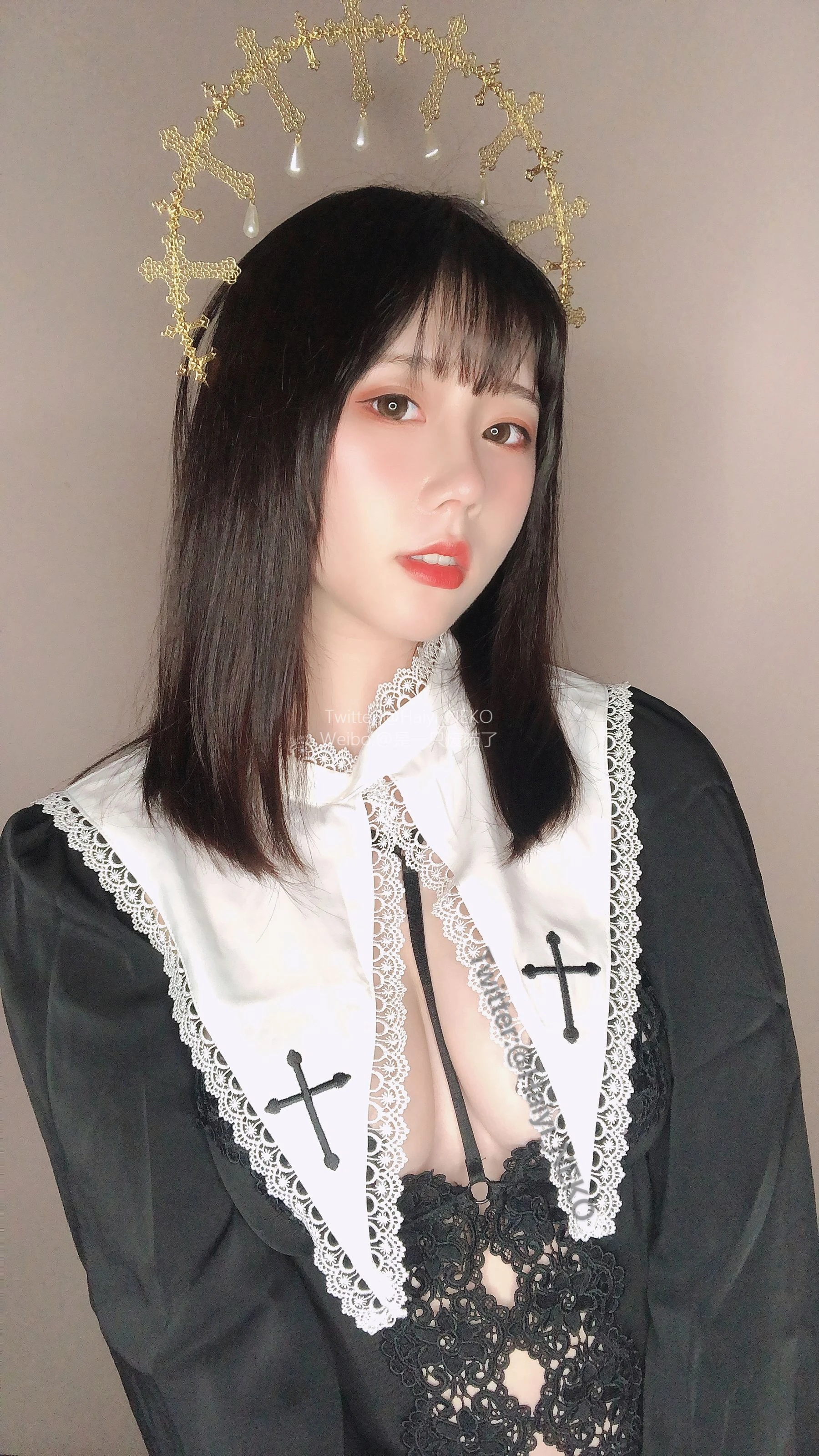 [正妹]周雨萌藝術攝影大師作：周雨萌火辣於室內釋放翹臀韻味大圖演繹 - 11