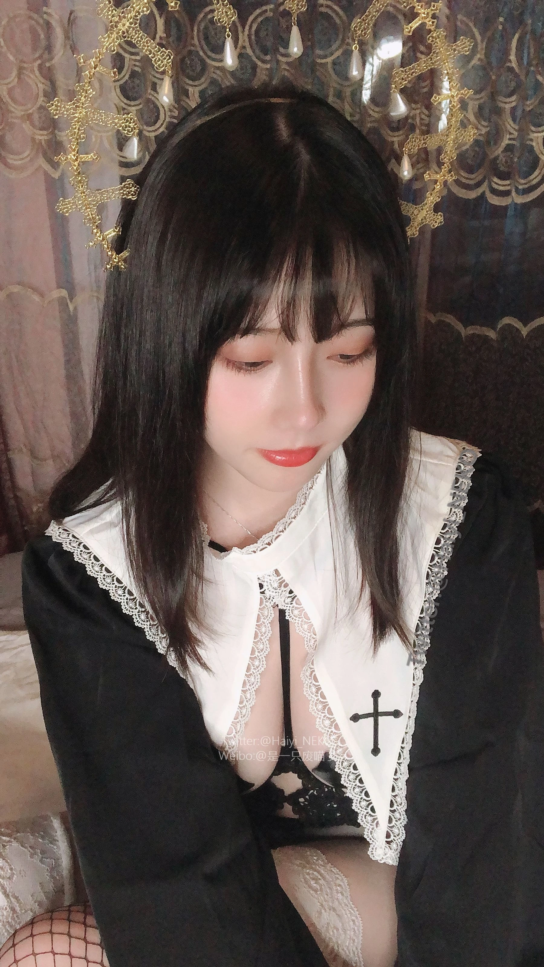 [正妹]周雨萌藝術攝影大師作：周雨萌火辣於室內釋放翹臀韻味大圖演繹 - 2