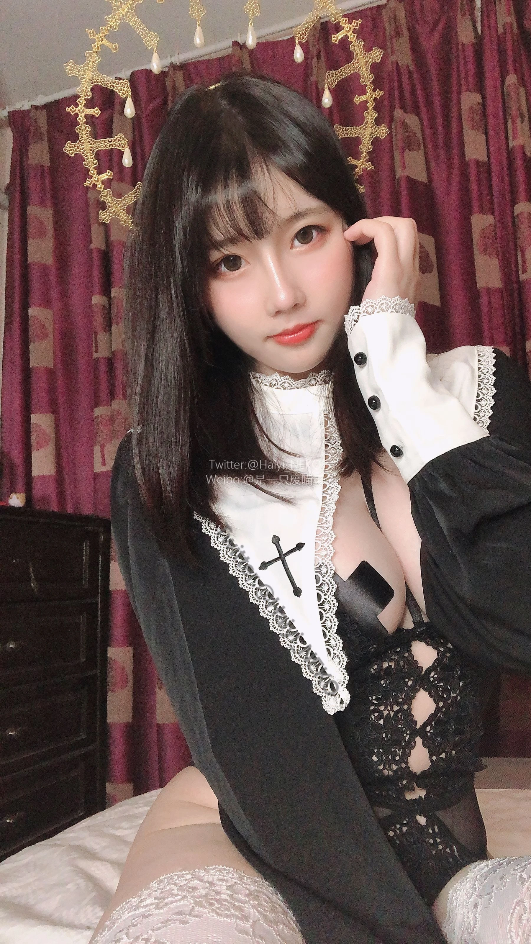 [正妹]周雨萌藝術攝影大師作：周雨萌火辣於室內釋放翹臀韻味大圖演繹 - 21