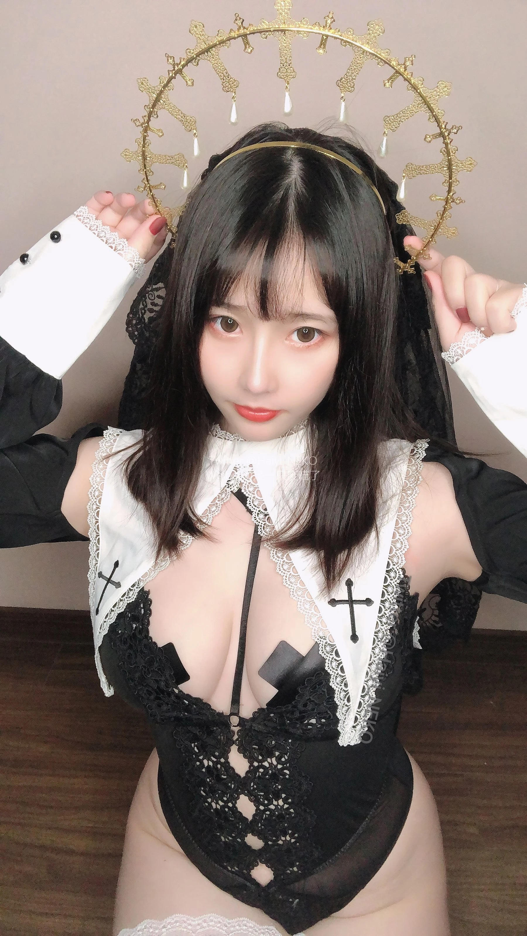 [正妹]周雨萌藝術攝影大師作：周雨萌火辣於室內釋放翹臀韻味大圖演繹 - 28
