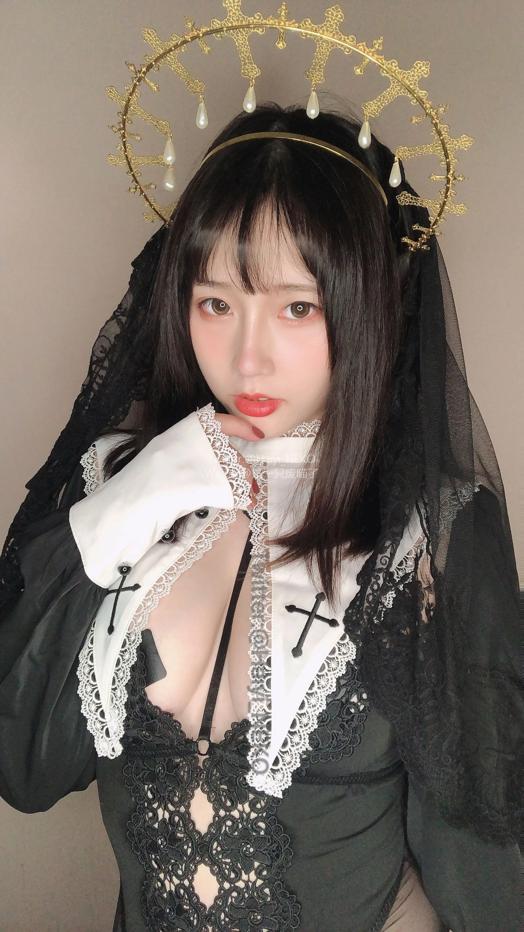 [正妹]周雨萌藝術攝影大師作：周雨萌火辣於室內釋放翹臀韻味大圖演繹 - 29
