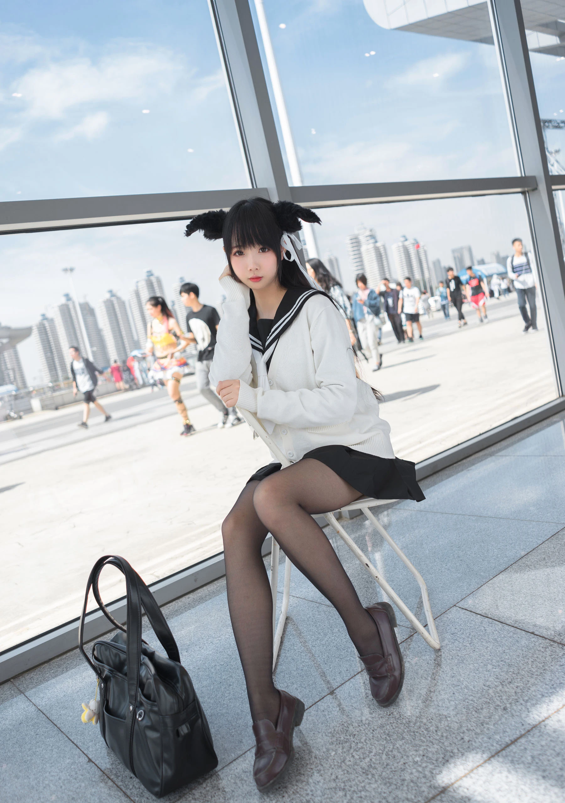 [女神]高雨靜戶外珍藏圖集珍藏：高雨靜火辣演繹翹臀完美風情展現寫真藝術 - 19