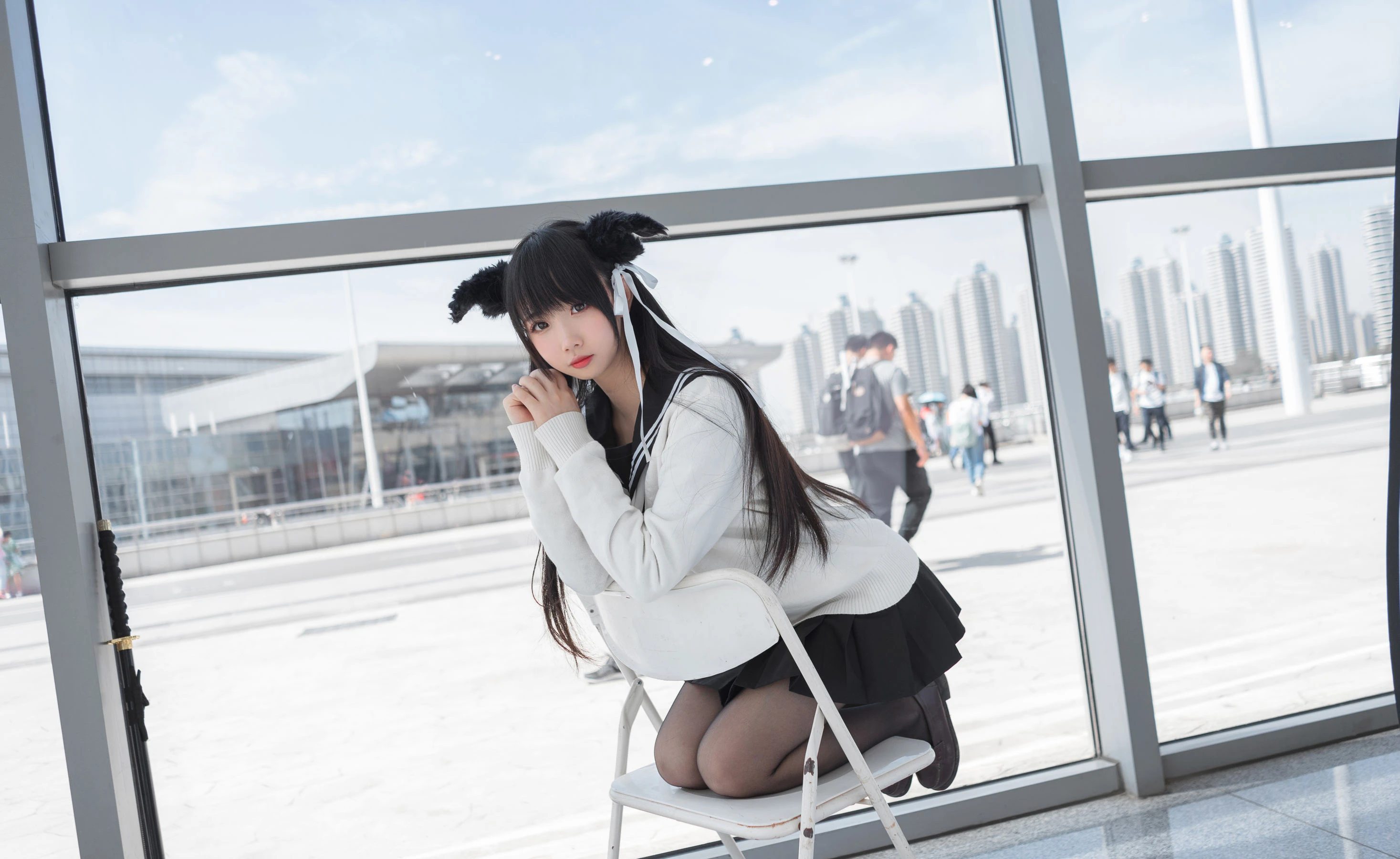 [女神]高雨靜戶外珍藏圖集珍藏：高雨靜火辣演繹翹臀完美風情展現寫真藝術 - 3