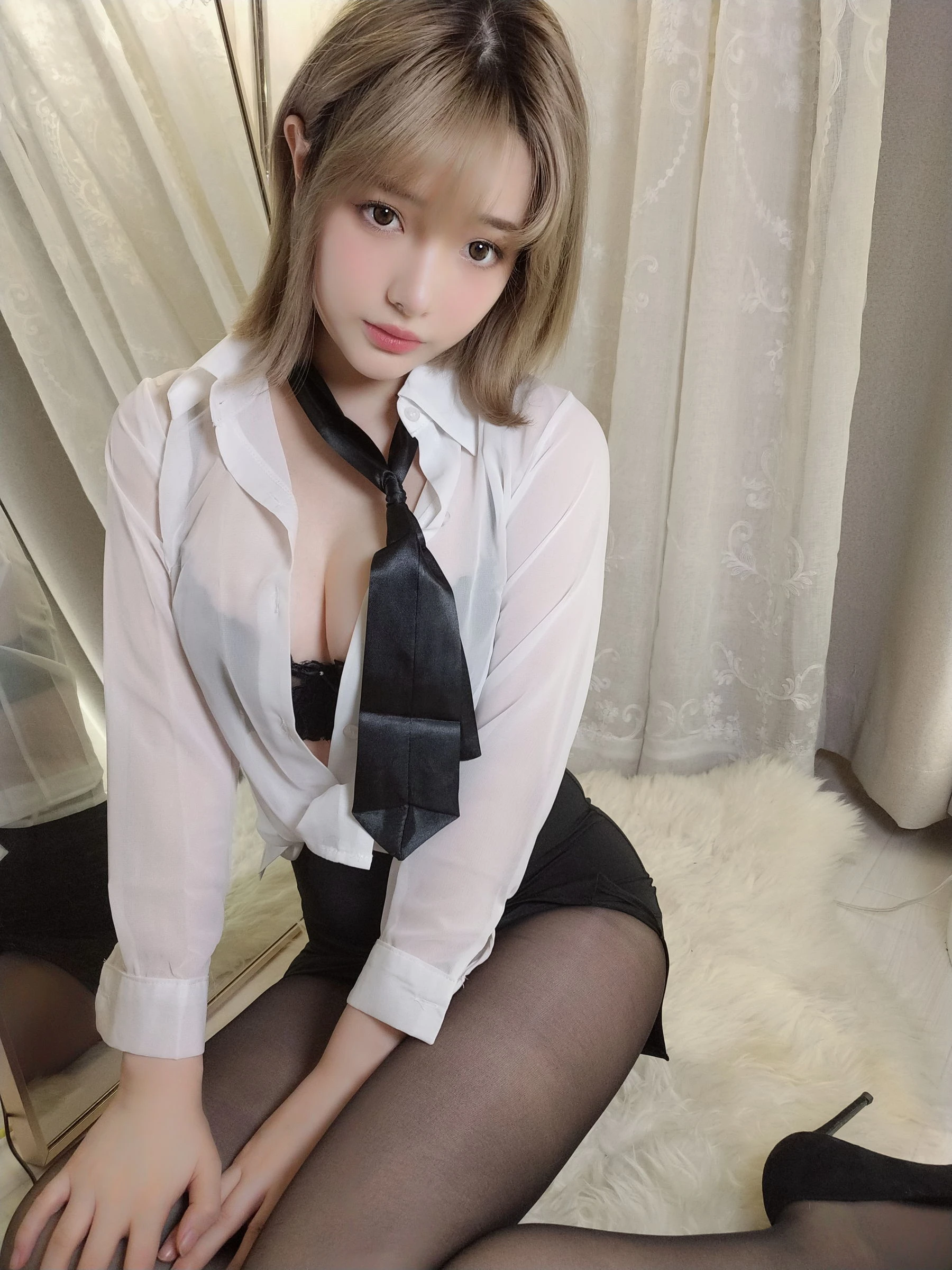 [仙女]朱雨萱高清美圖作品：街拍攝影甜美詮釋朱雨萱曲線曲線魅力綻放寫真集 - 4