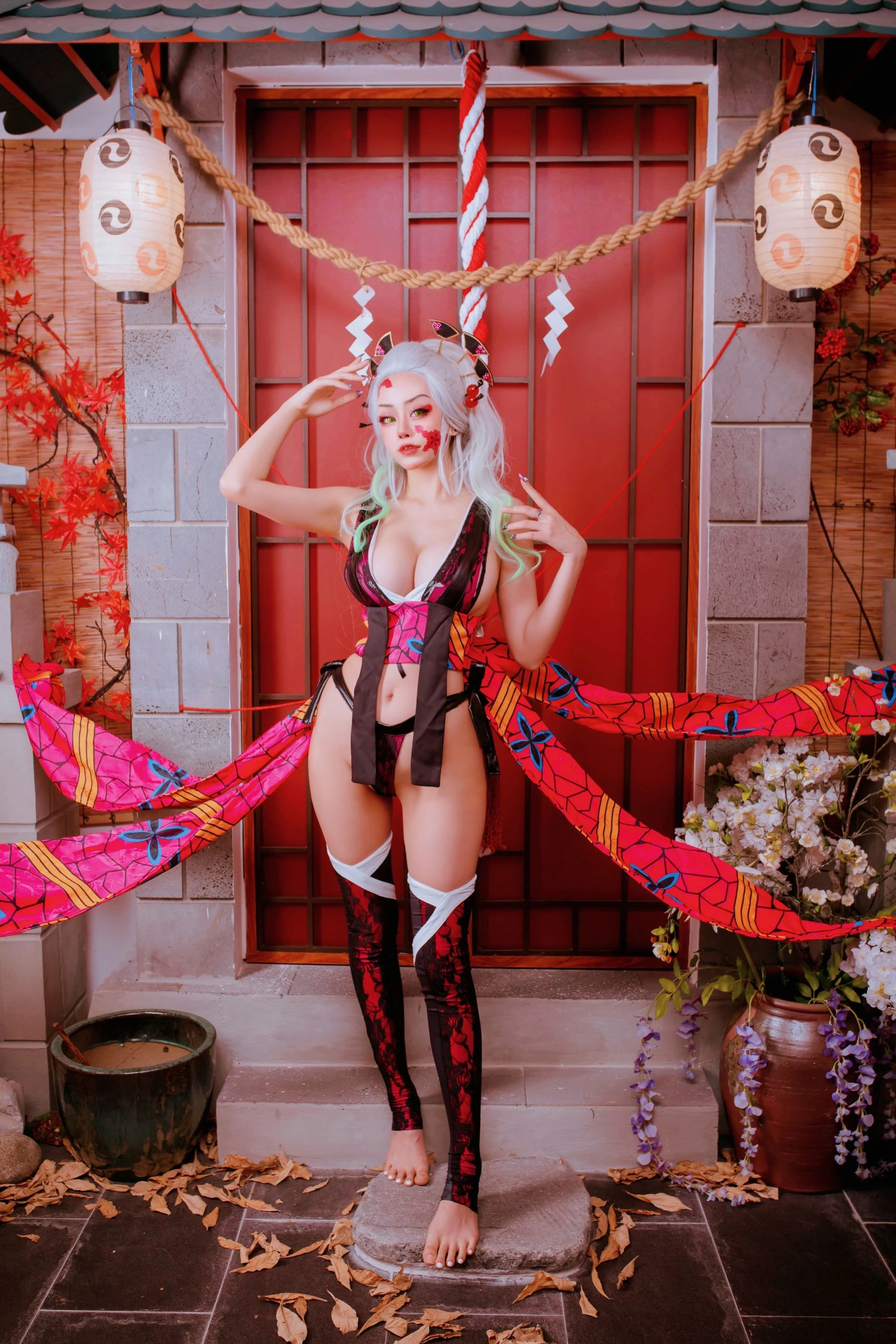 [Cosplay]鄧雨靜鄧雨靜私藏高清寫真：寫真館清純魅力展現曲線寫真合集 - 1