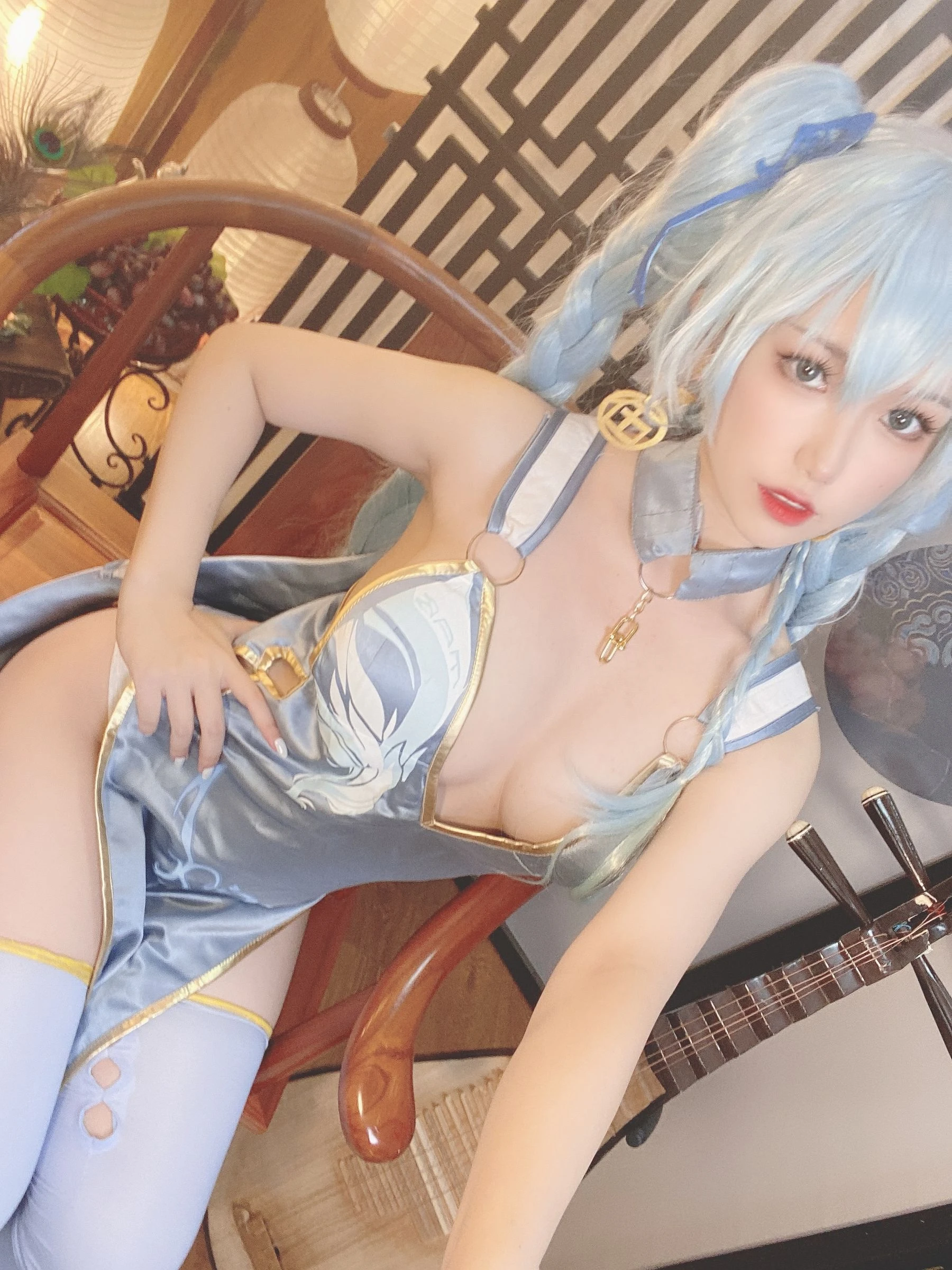 [辣妹]曹雨萱首發作品作品：室內攝影魅惑詮釋曹雨萱曲線曲線風情綻放寫真集 - 3