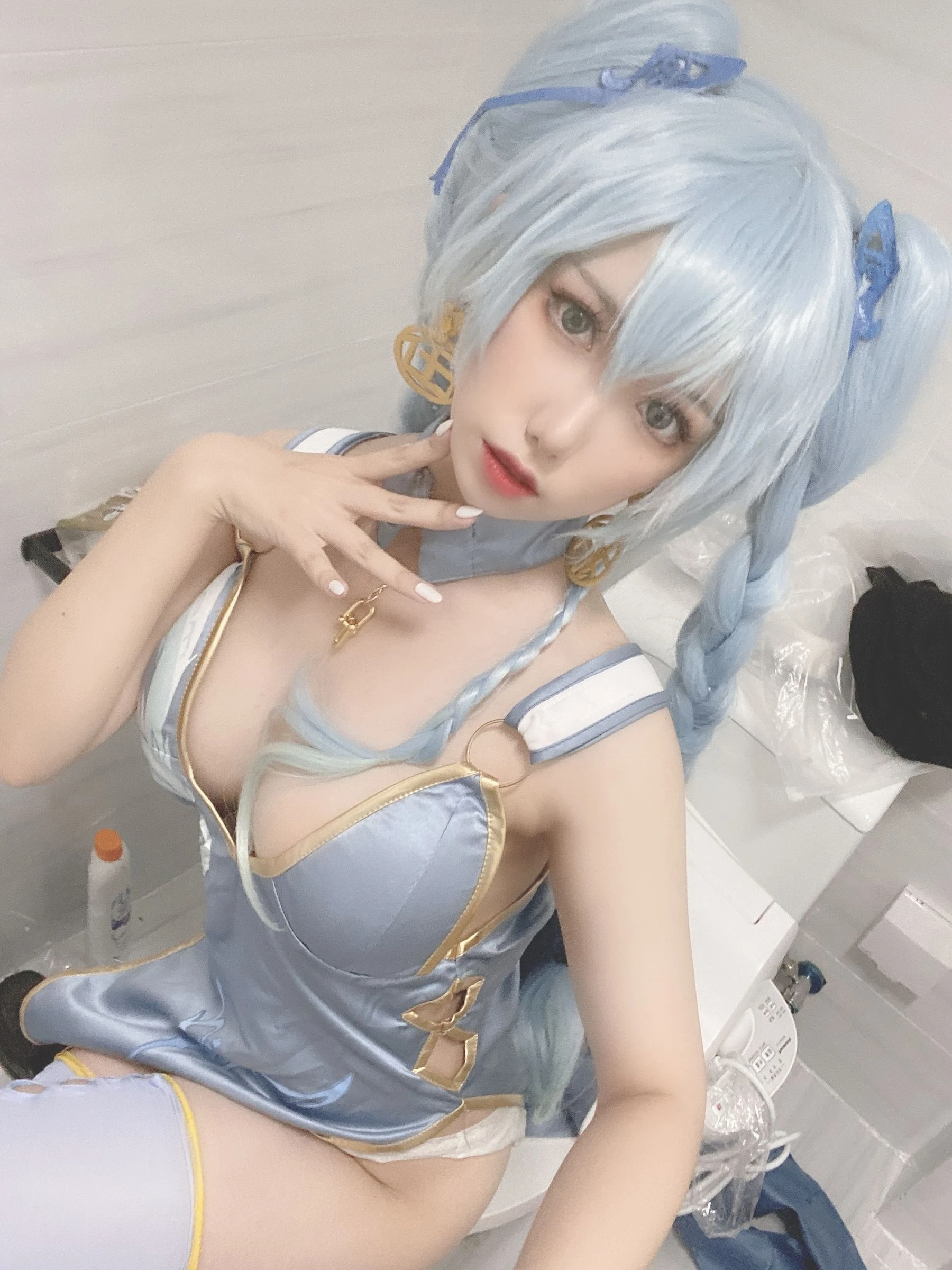 [辣妹]曹雨萱首發作品作品：室內攝影魅惑詮釋曹雨萱曲線曲線風情綻放寫真集 - 6