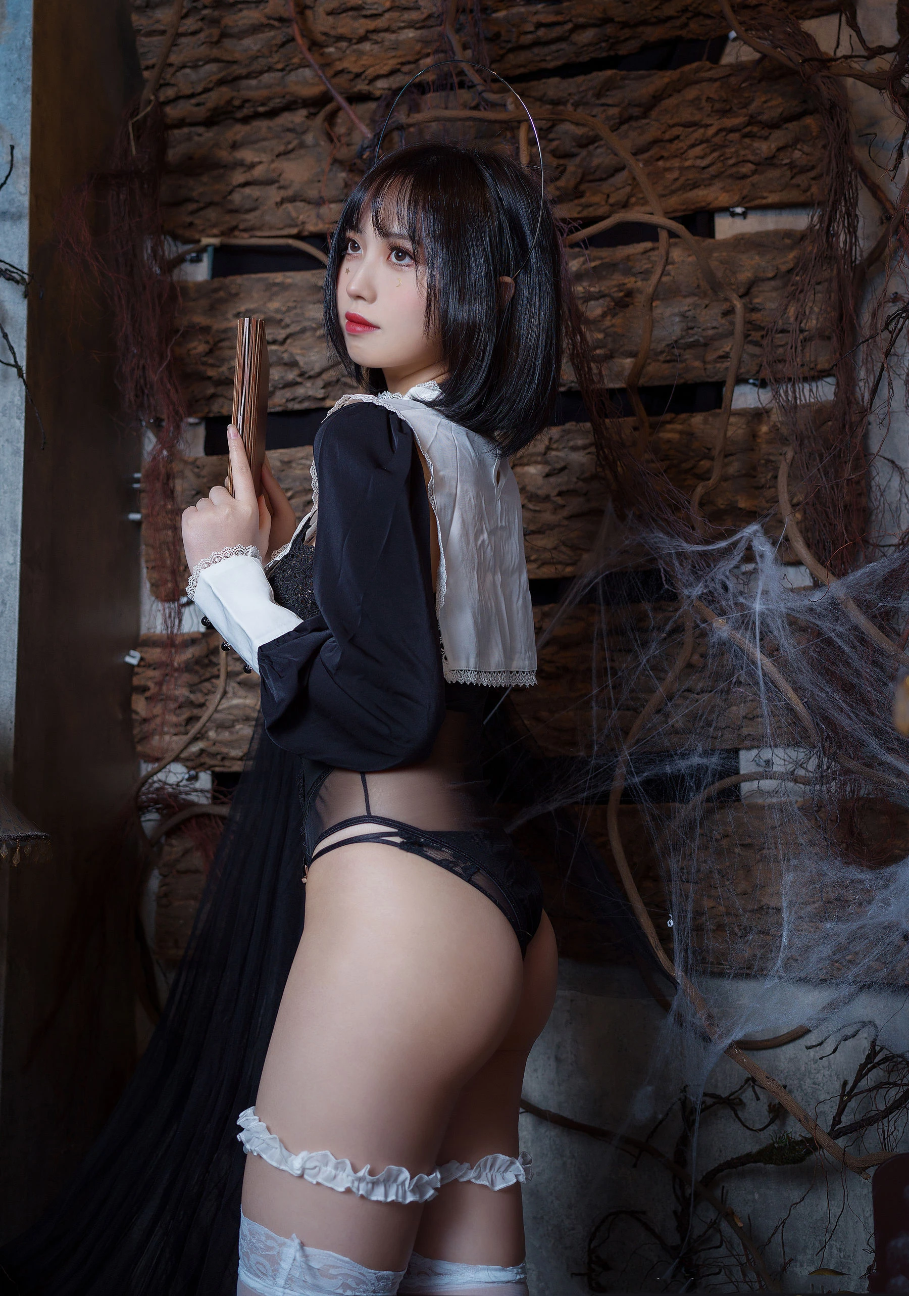 [嫩模]羅雨萱藝術攝影大師作：羅雨萱甜美於私房釋放美腿氣質超清演繹 - 33