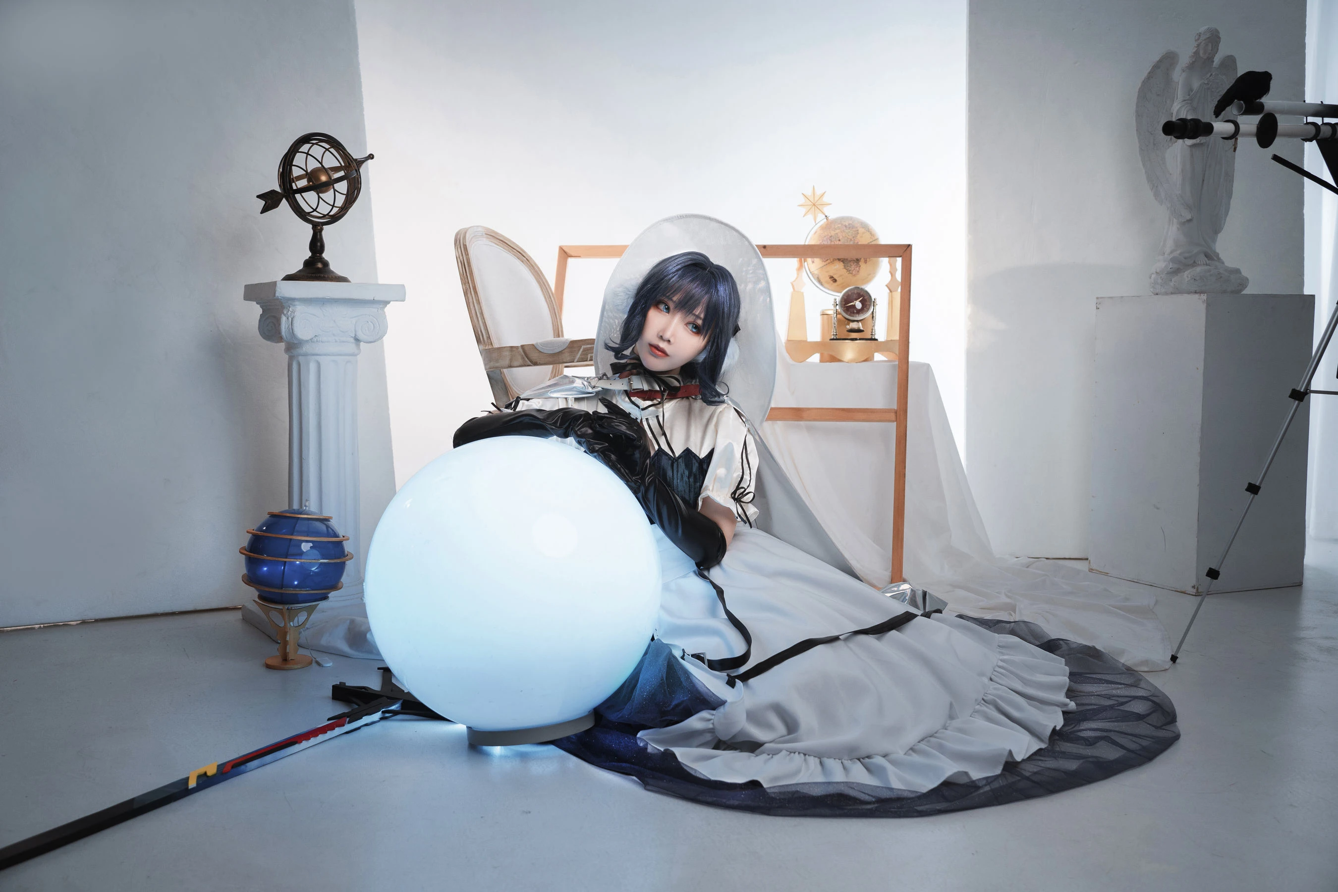[校花]唐莉婷唐莉婷清純風情寫真大賞：寫真館首發寫真演繹蜂腰誘惑美學 - 12