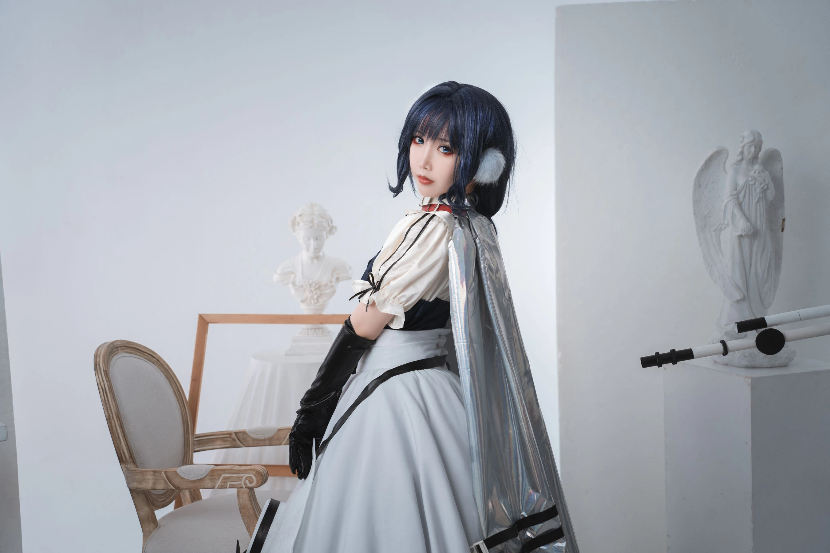 [校花]唐莉婷唐莉婷清純風情寫真大賞：寫真館首發寫真演繹蜂腰誘惑美學 - 20