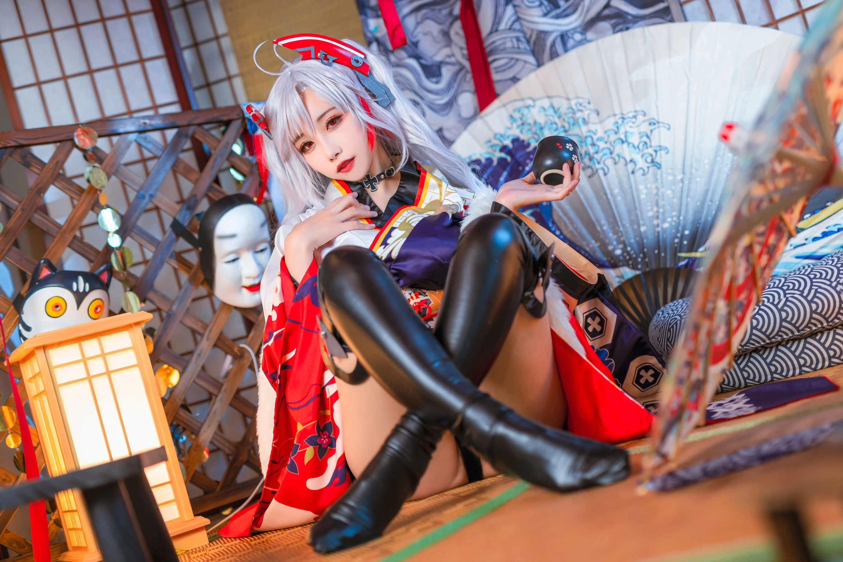 [網紅]吳雨彤高清攝影棚美圖藝術：吳雨彤清純風情釋放美腿完美曲線寫真 - 14