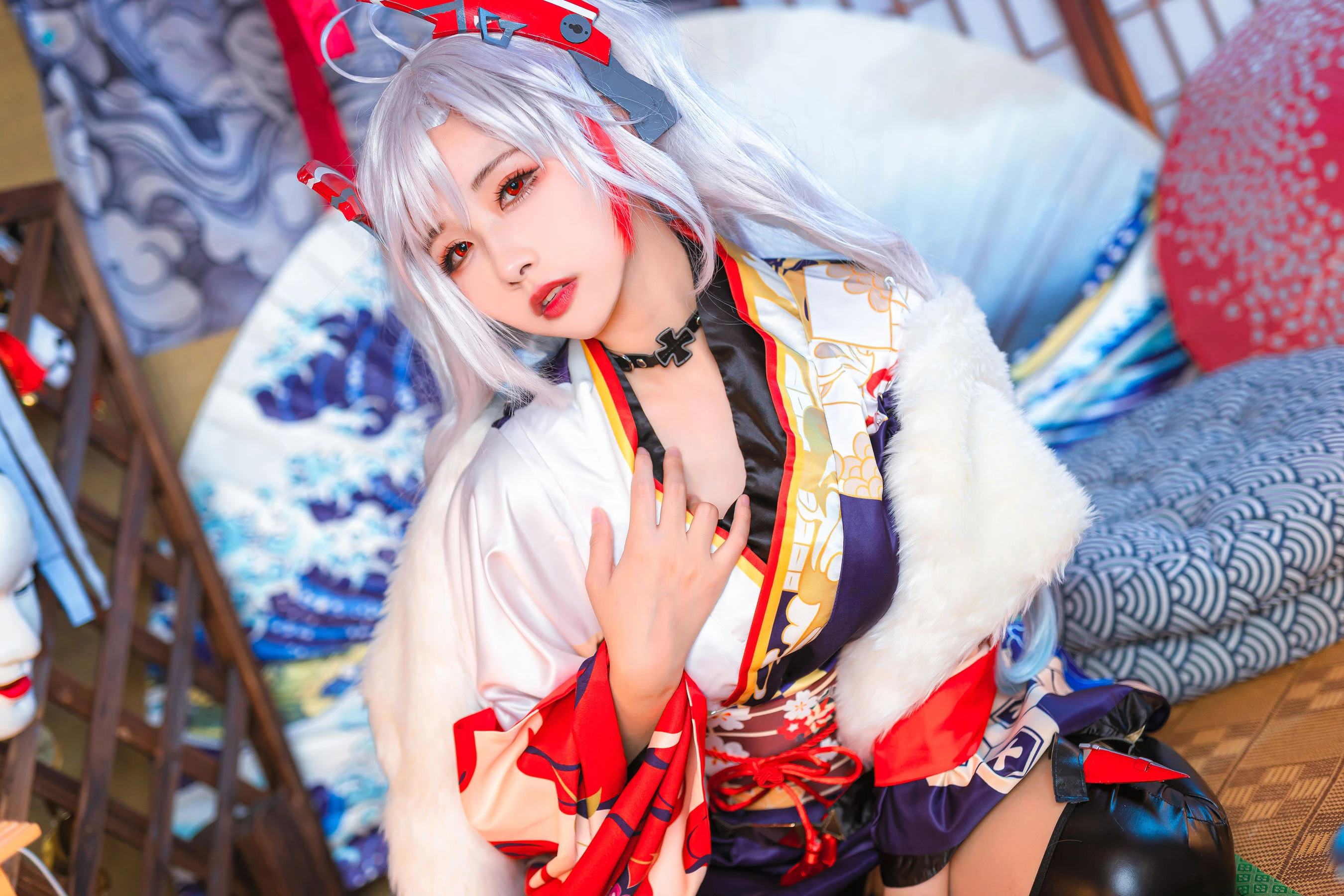 [網紅]吳雨彤高清攝影棚美圖藝術：吳雨彤清純風情釋放美腿完美曲線寫真 - 16