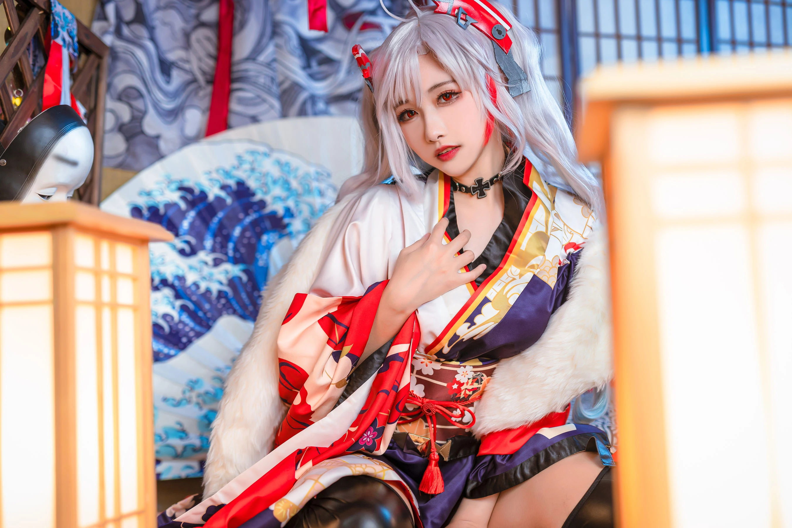 [網紅]吳雨彤高清攝影棚美圖藝術：吳雨彤清純風情釋放美腿完美曲線寫真 - 20