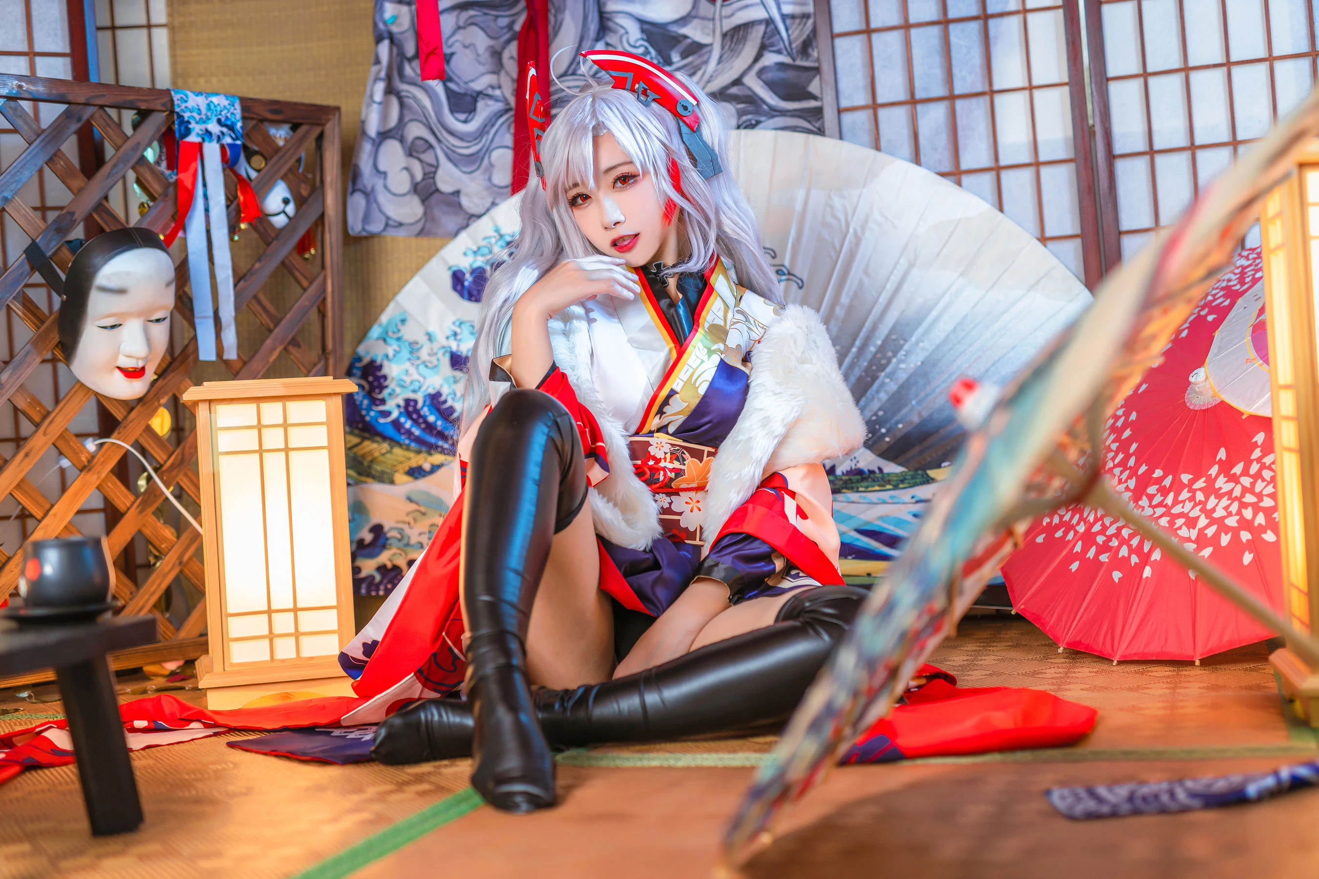 [網紅]吳雨彤高清攝影棚美圖藝術：吳雨彤清純風情釋放美腿完美曲線寫真 - 3