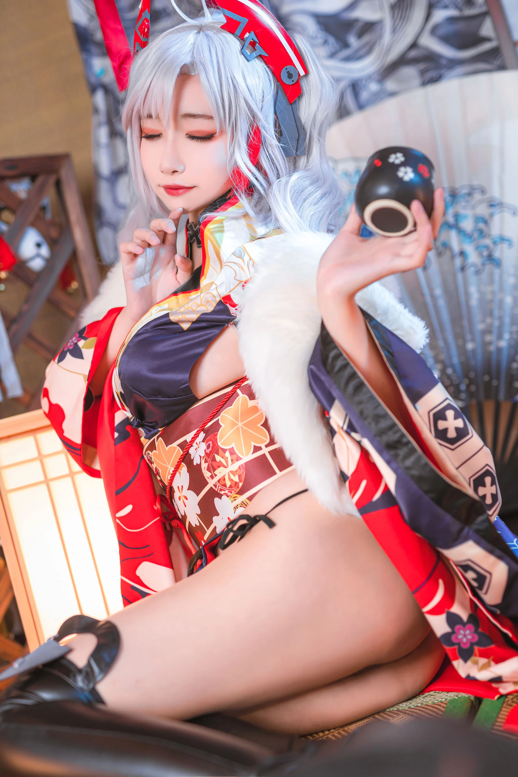 [網紅]吳雨彤高清攝影棚美圖藝術：吳雨彤清純風情釋放美腿完美曲線寫真 - 4