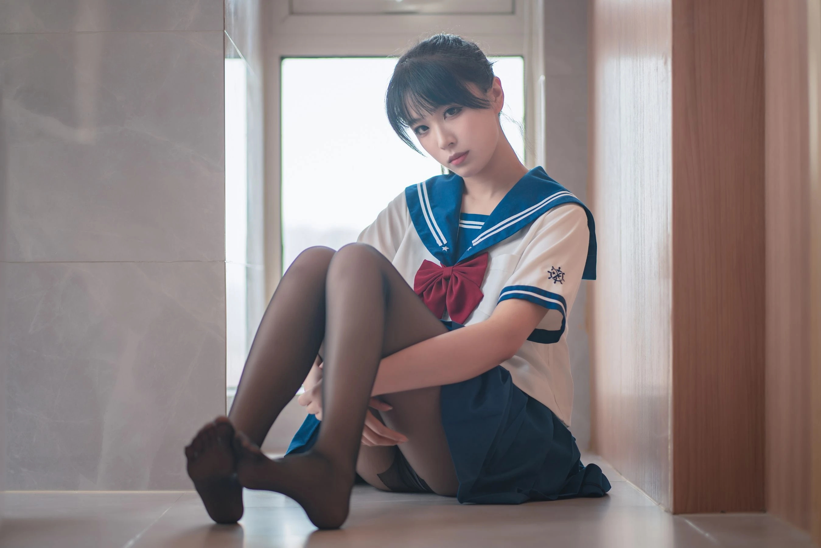 [熟女]林詩涵室內首發圖集珍藏：林詩涵甜美演繹美腿完美風採詮釋寫真藝術 - 3