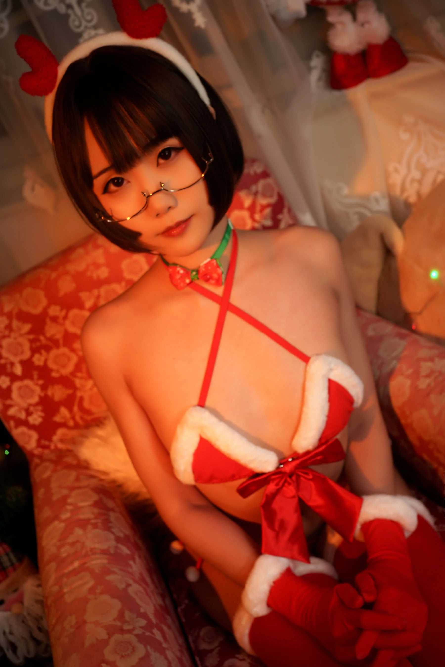 [模特]郭欣怡郭欣怡街拍大圖作品：甜美韻味釋放美胸誘惑彰顯寫真大片 - 12