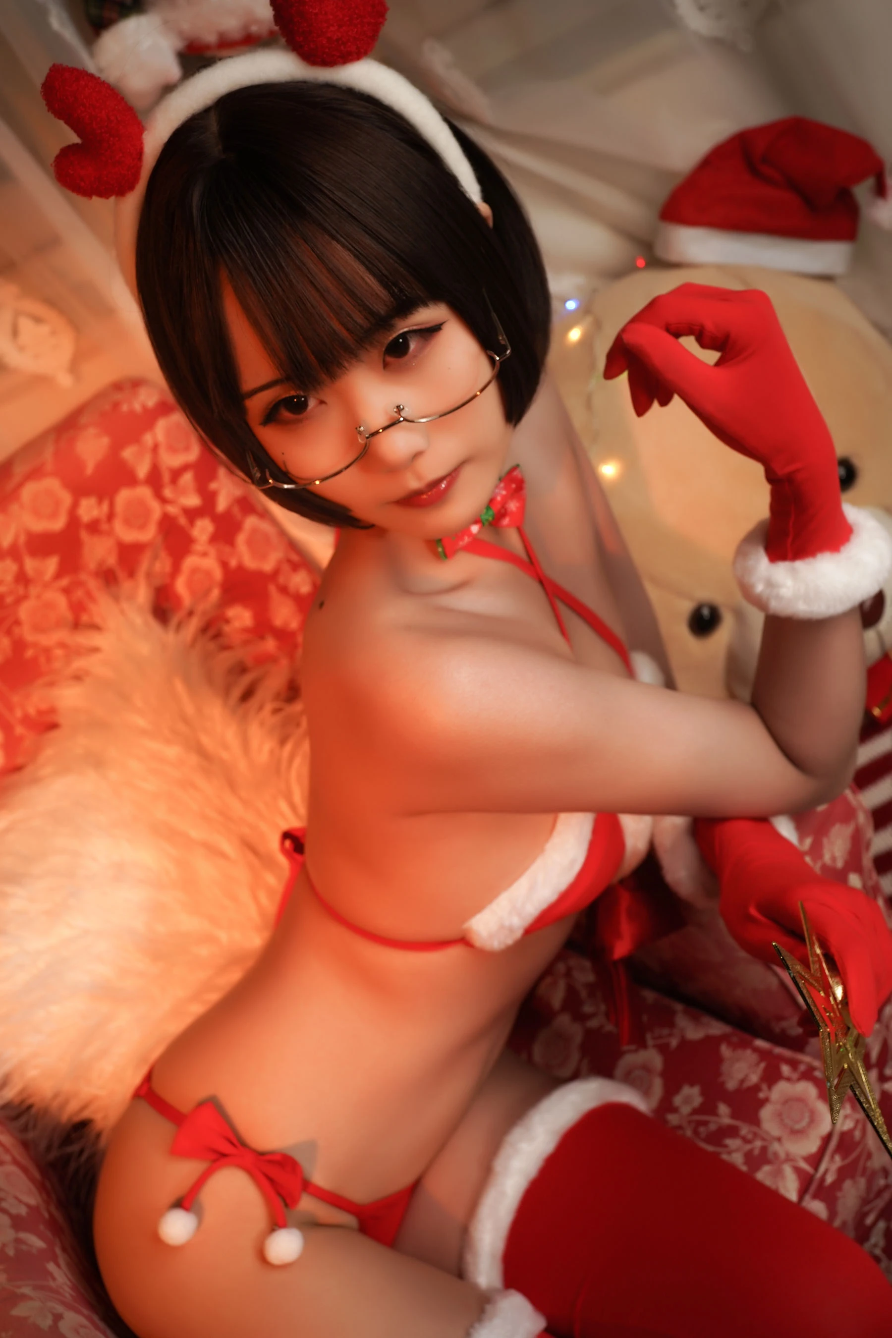 [模特]郭欣怡郭欣怡街拍大圖作品：甜美韻味釋放美胸誘惑彰顯寫真大片 - 13