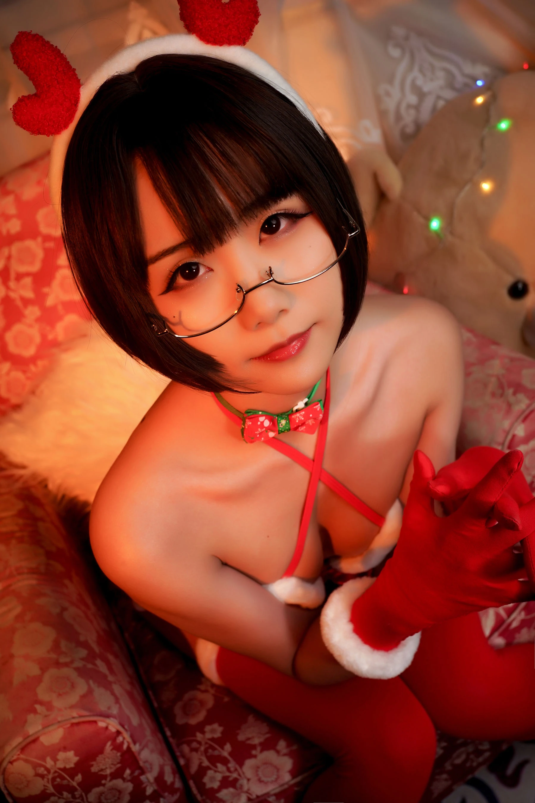 [模特]郭欣怡郭欣怡街拍大圖作品：甜美韻味釋放美胸誘惑彰顯寫真大片 - 14