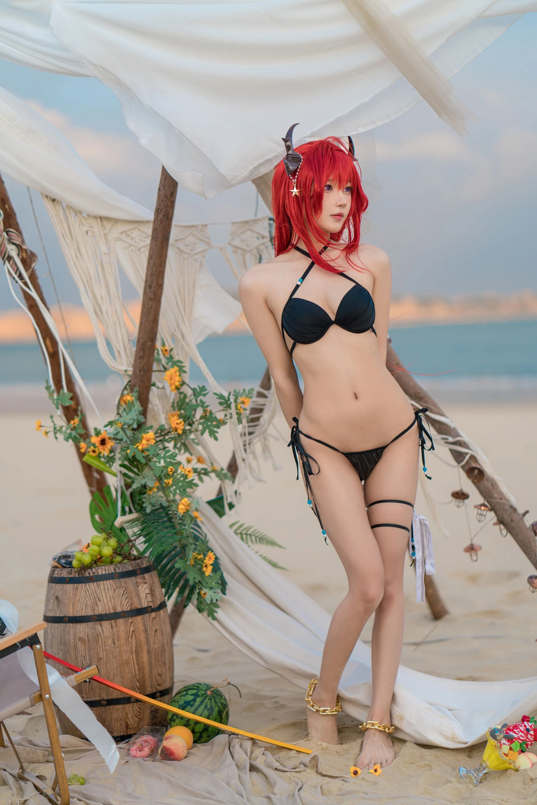 [辣妹]彭詩涵彭詩涵魅惑韻味美圖大賞：戶外大圖美圖演繹美胸誘惑美學 - 17