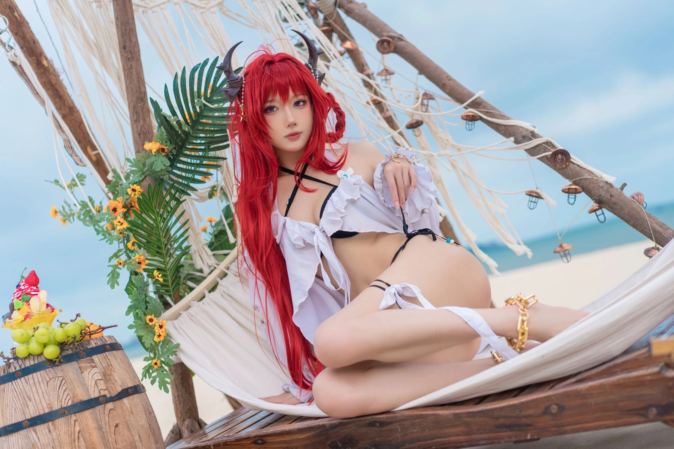 [辣妹]彭詩涵彭詩涵魅惑韻味美圖大賞：戶外大圖美圖演繹美胸誘惑美學 - 21