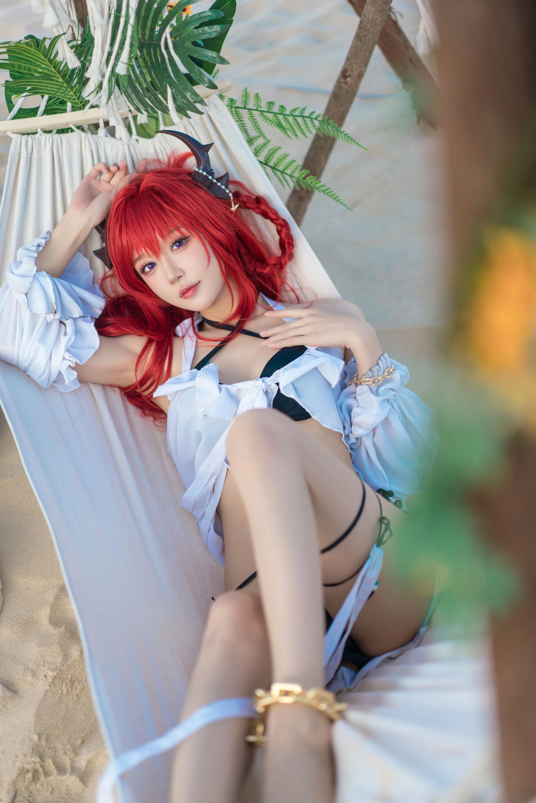 [辣妹]彭詩涵彭詩涵魅惑韻味美圖大賞：戶外大圖美圖演繹美胸誘惑美學 - 41