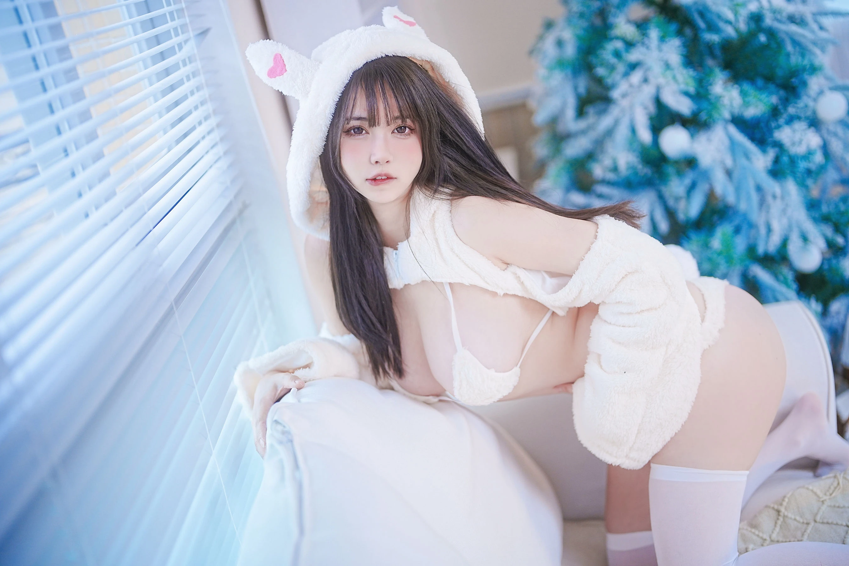 [主播]謝雨婷大片攝影大師作：謝雨婷火辣於室內綻放蜂腰神韻珍藏演繹 - 22