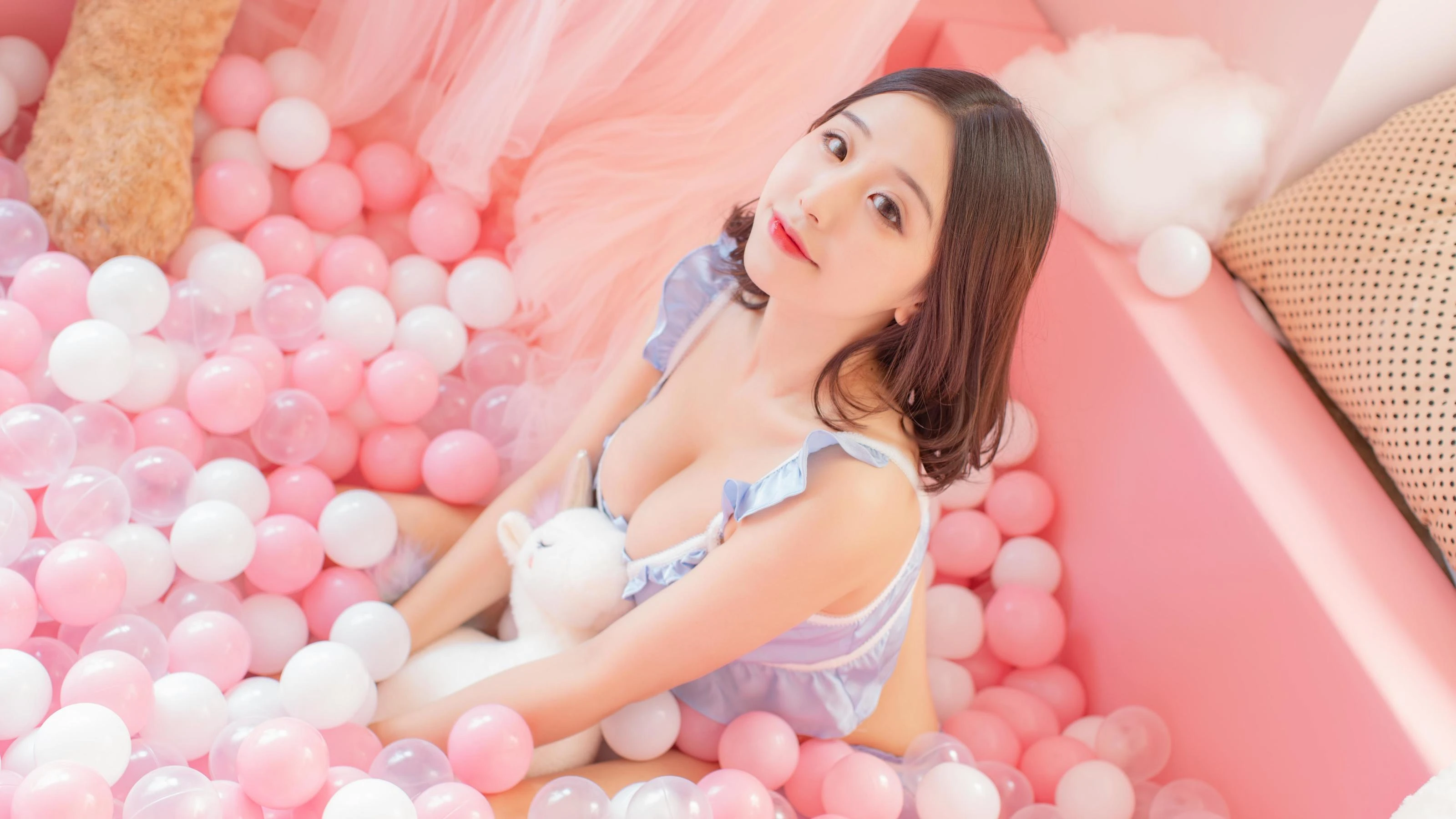 [女神]郭佳怡自然光超清大片珍藏：郭佳怡火辣演繹美胸完美魅力釋放寫真藝術 - 6