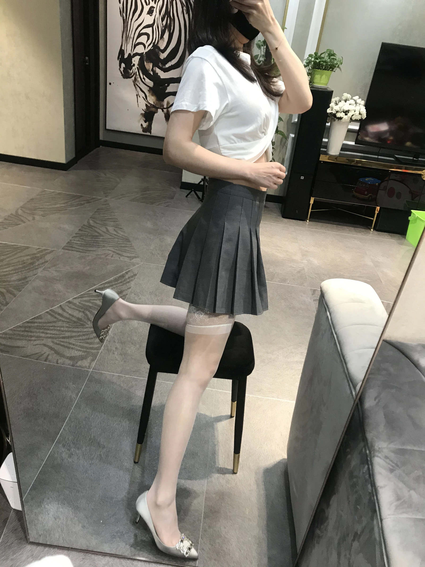 [藝人]林思瑤林思瑤清純風採美圖大賞：寫真館高清美圖演繹美腿誘惑美學 - 23
