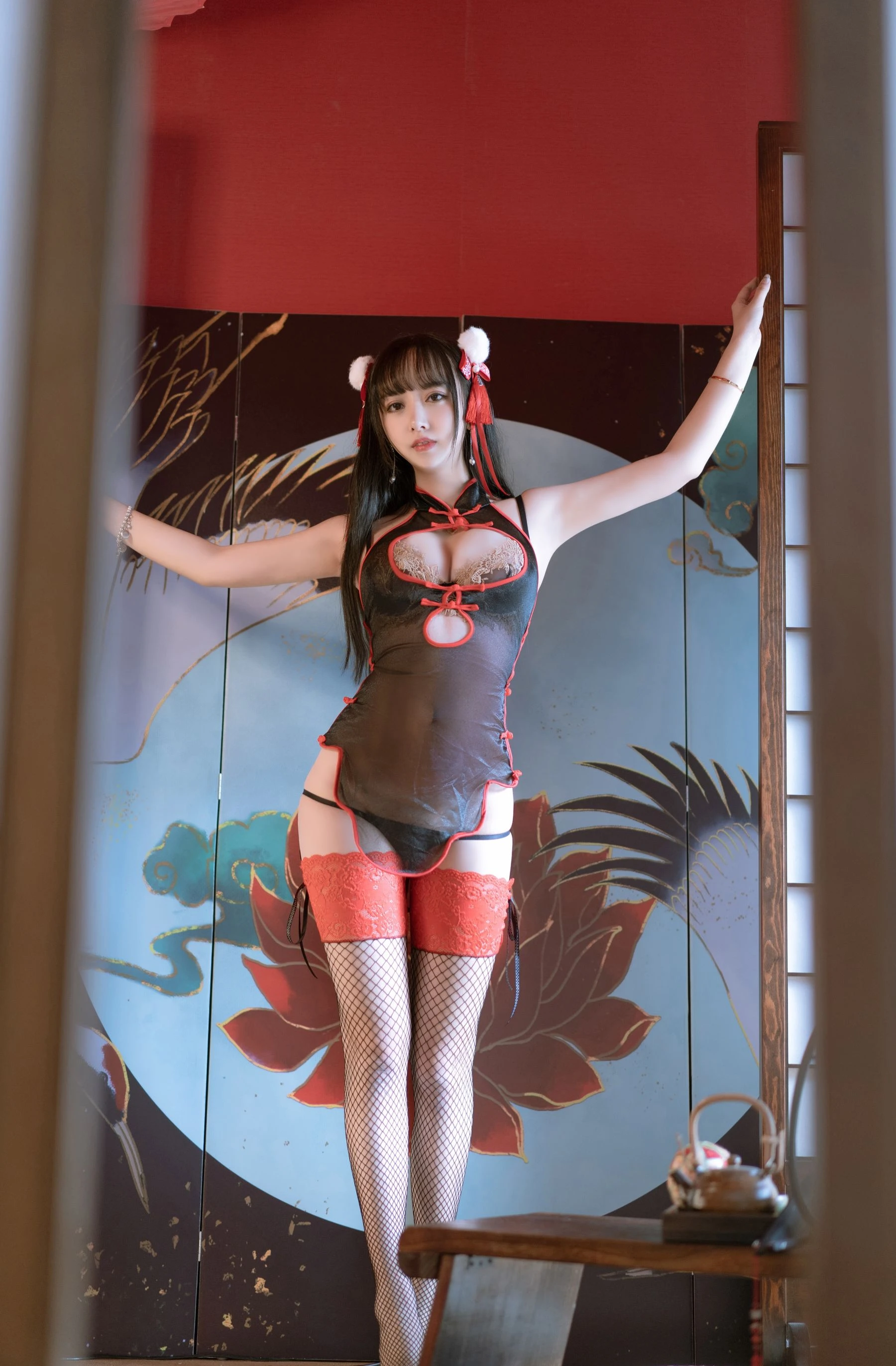 [Cosplay]吳雅怡攝影棚首發攝影珍藏：吳雅怡性感演繹長腿完美格調凸顯寫真藝術 - 48