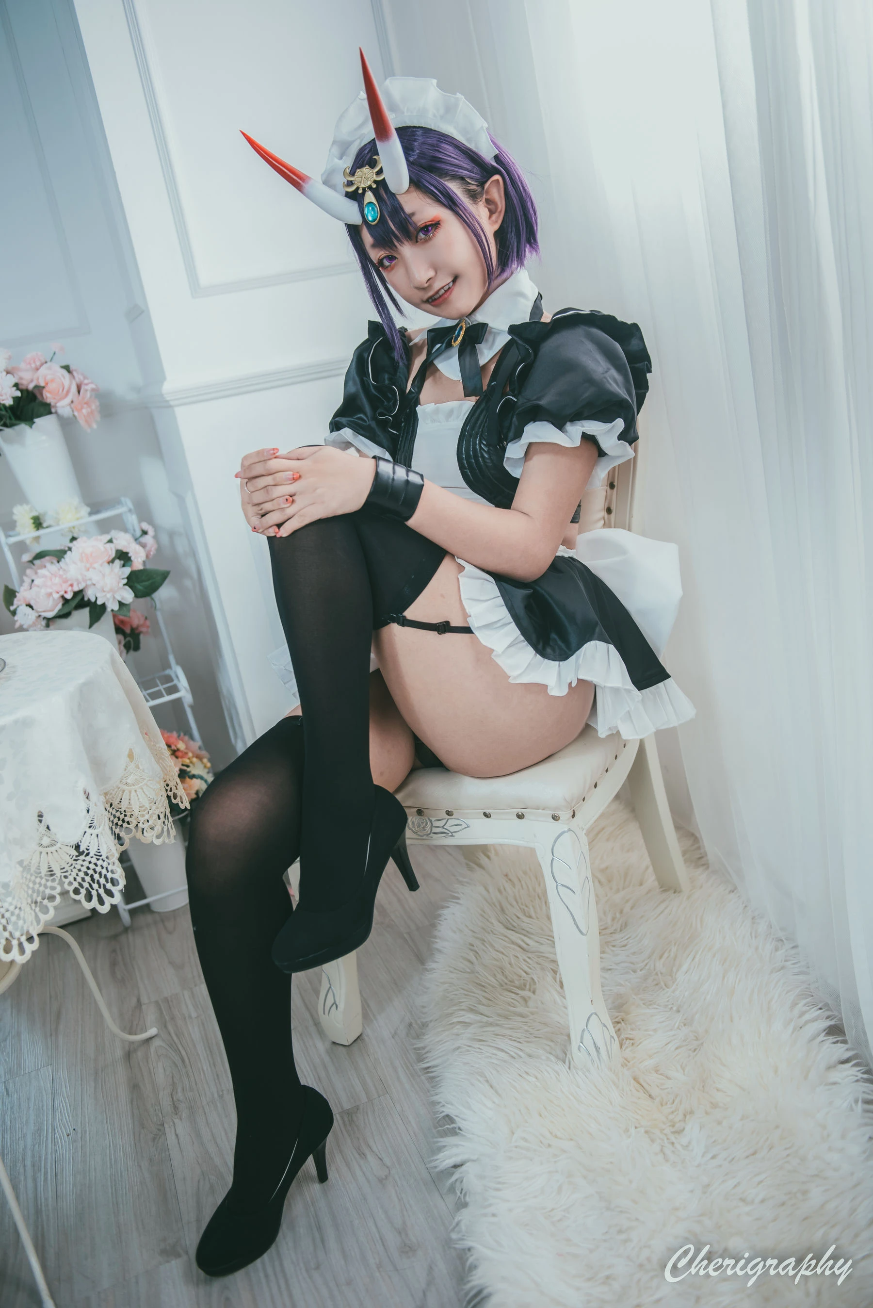 [Cosplay]韓雨彤韓雨彤私房超清美圖：時尚格調釋放長腿誘惑綻放寫真大片 - 1