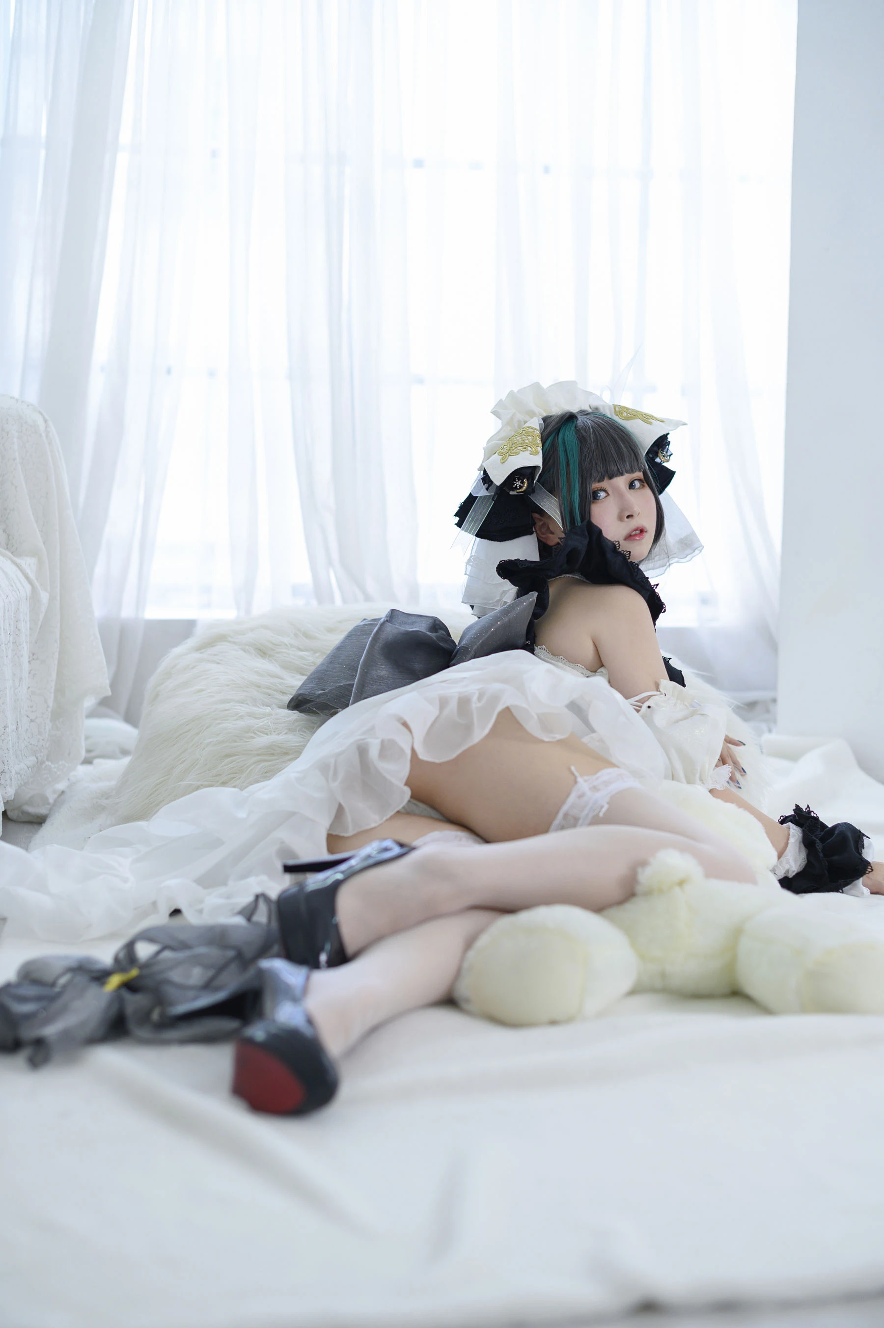 [美模]羅詩雨攝影攝影大師作：羅詩雨甜美於街拍釋放蜂腰神韻超清演繹 - 9
