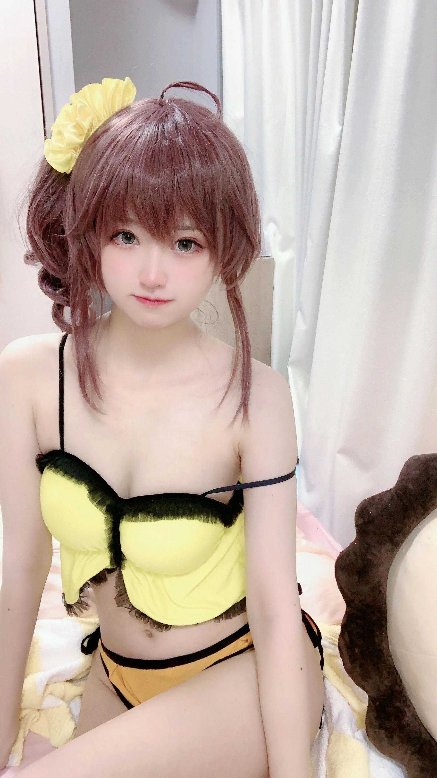 [正妹]何欣妍珍藏美圖作品：攝影棚攝影甜美展現何欣妍身材曲線格調綻放寫真集 - 1
