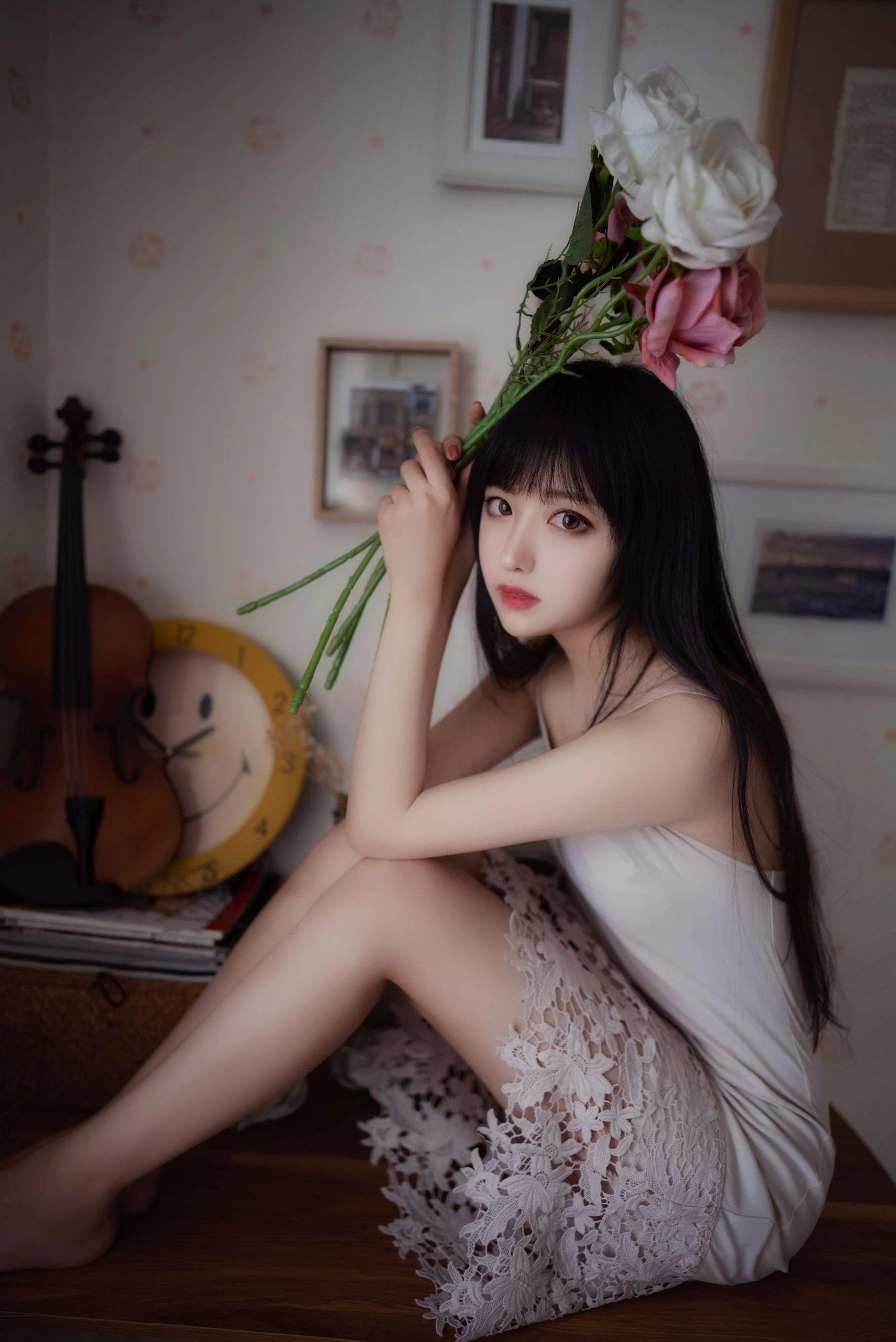 [名模]高雅琳大圖藝術作品：室內攝影甜美凸顯高雅琳美胸曲線風採綻放寫真集 - 10