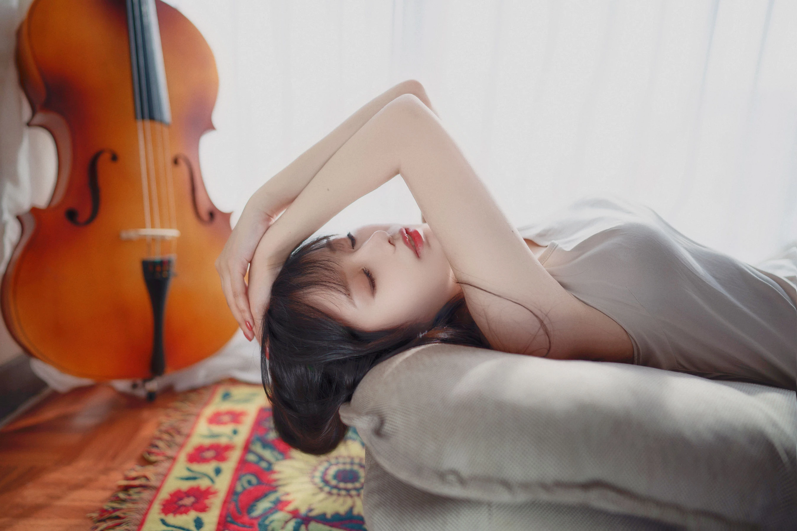 [名模]高雅琳大圖藝術作品：室內攝影甜美凸顯高雅琳美胸曲線風採綻放寫真集 - 16