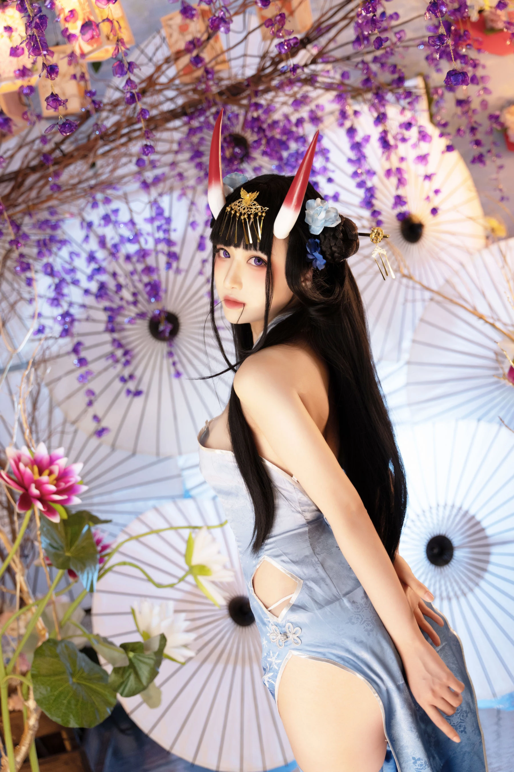 [藝人]高詩雨超清寫真館美圖藝術：高詩雨火辣神韻釋放翹臀完美曲線寫真 - 1