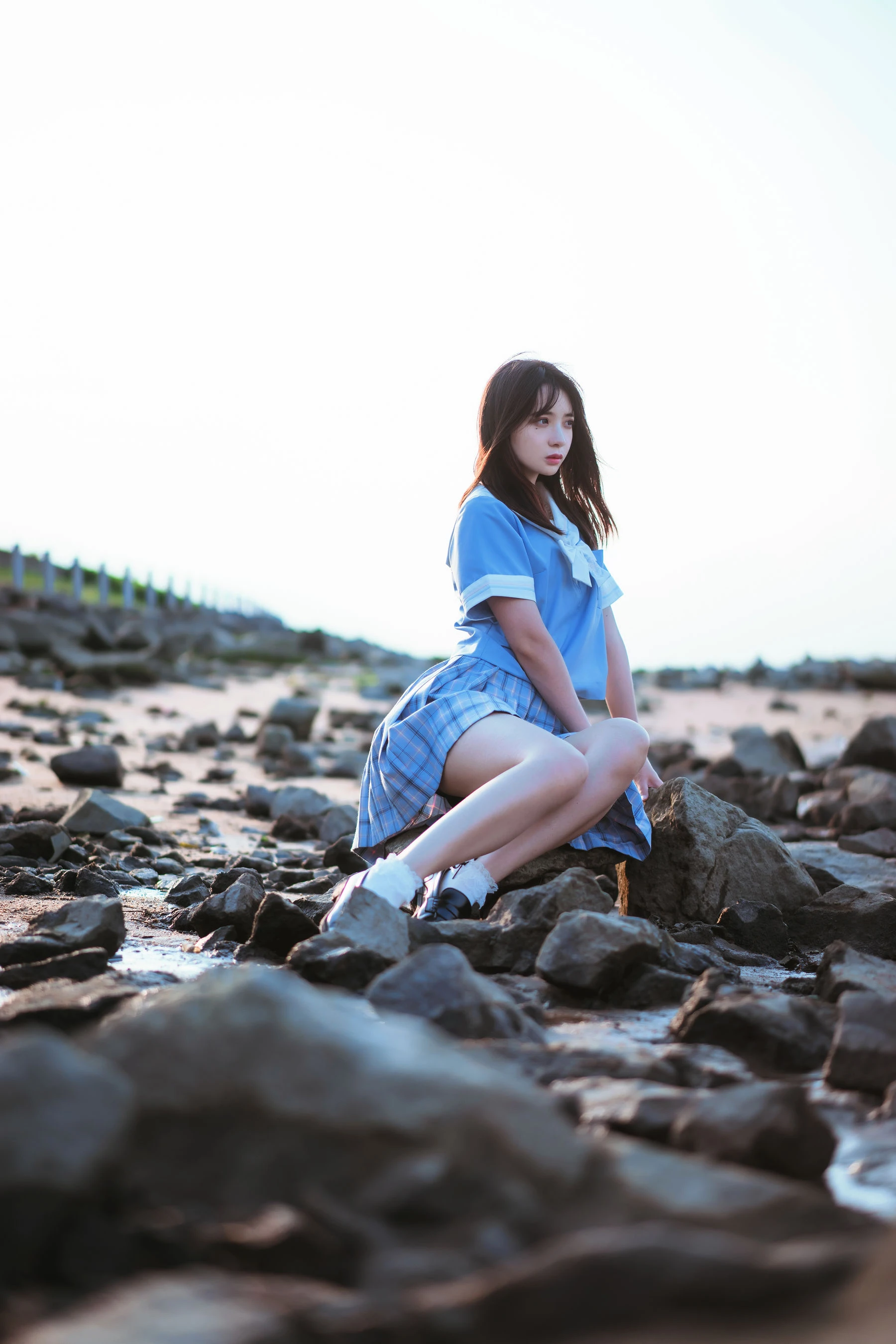 [辣妹]王詩琪戶外首發美圖珍藏：王詩琪性感演繹長腿完美風情展現寫真藝術 - 11