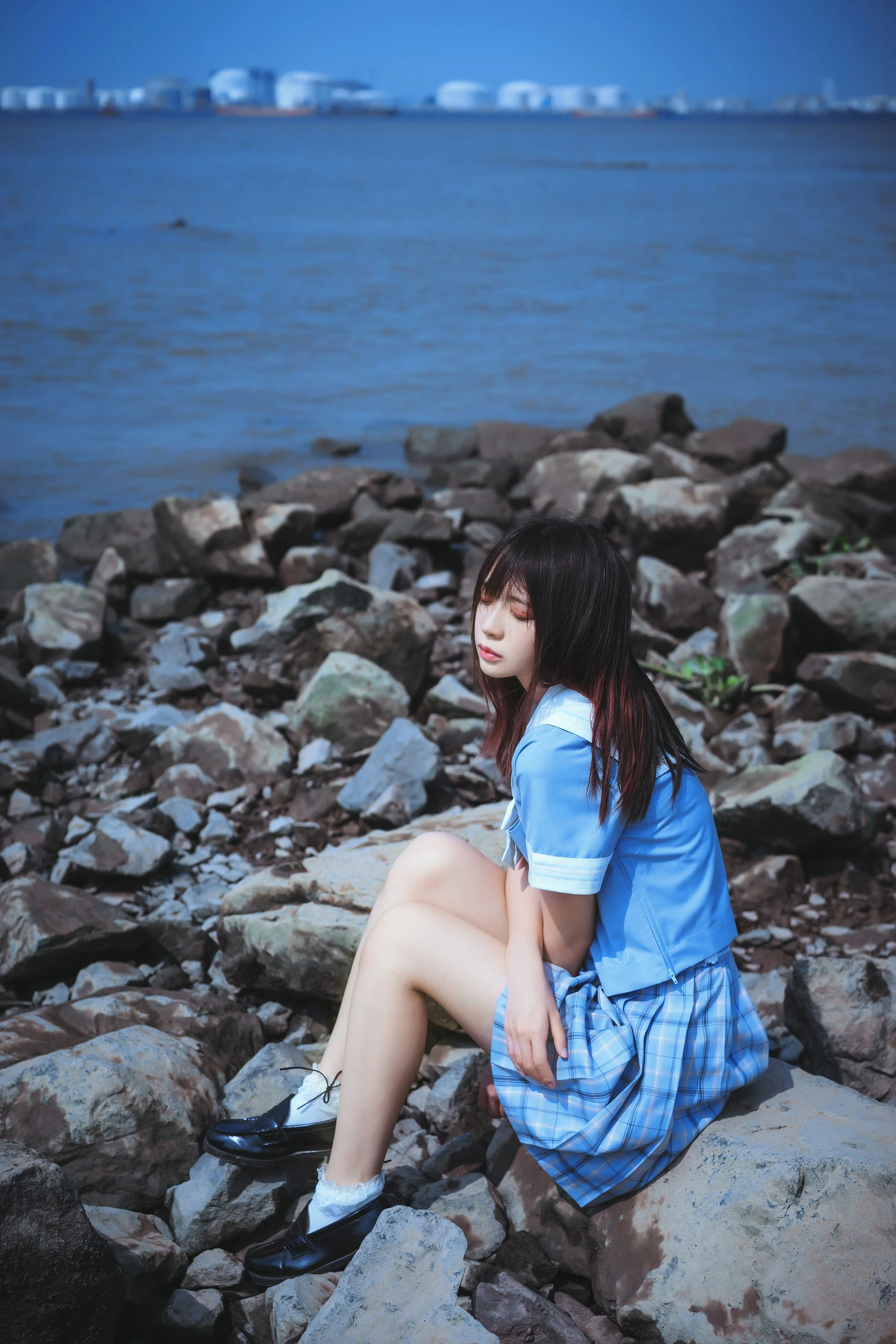 [辣妹]王詩琪戶外首發美圖珍藏：王詩琪性感演繹長腿完美風情展現寫真藝術 - 12