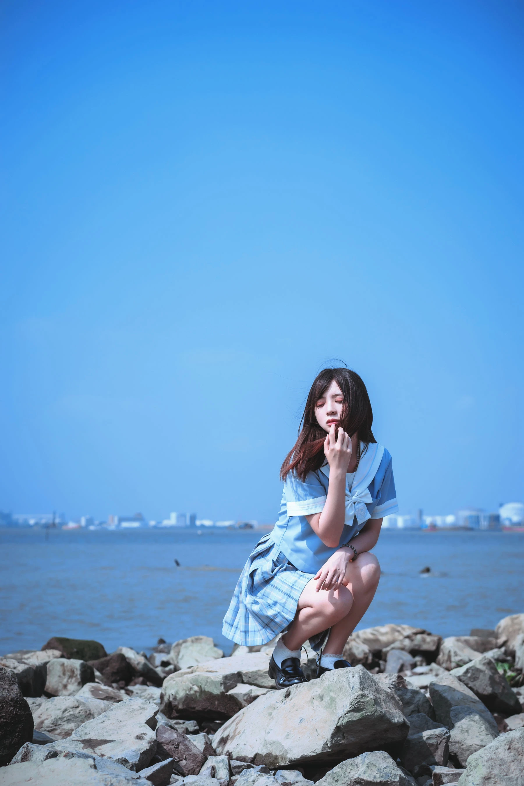 [辣妹]王詩琪戶外首發美圖珍藏：王詩琪性感演繹長腿完美風情展現寫真藝術 - 14