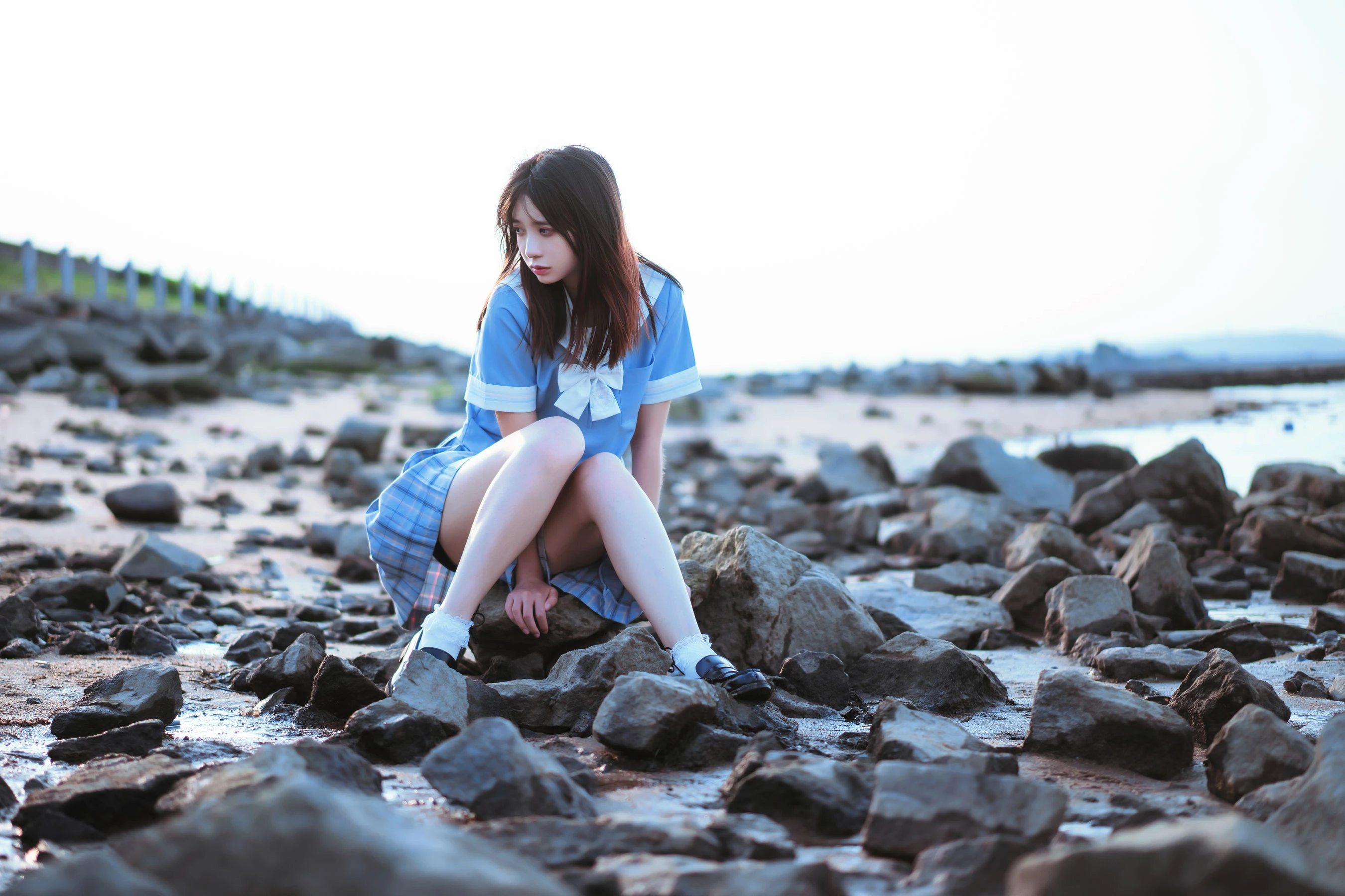 [辣妹]王詩琪戶外首發美圖珍藏：王詩琪性感演繹長腿完美風情展現寫真藝術 - 15