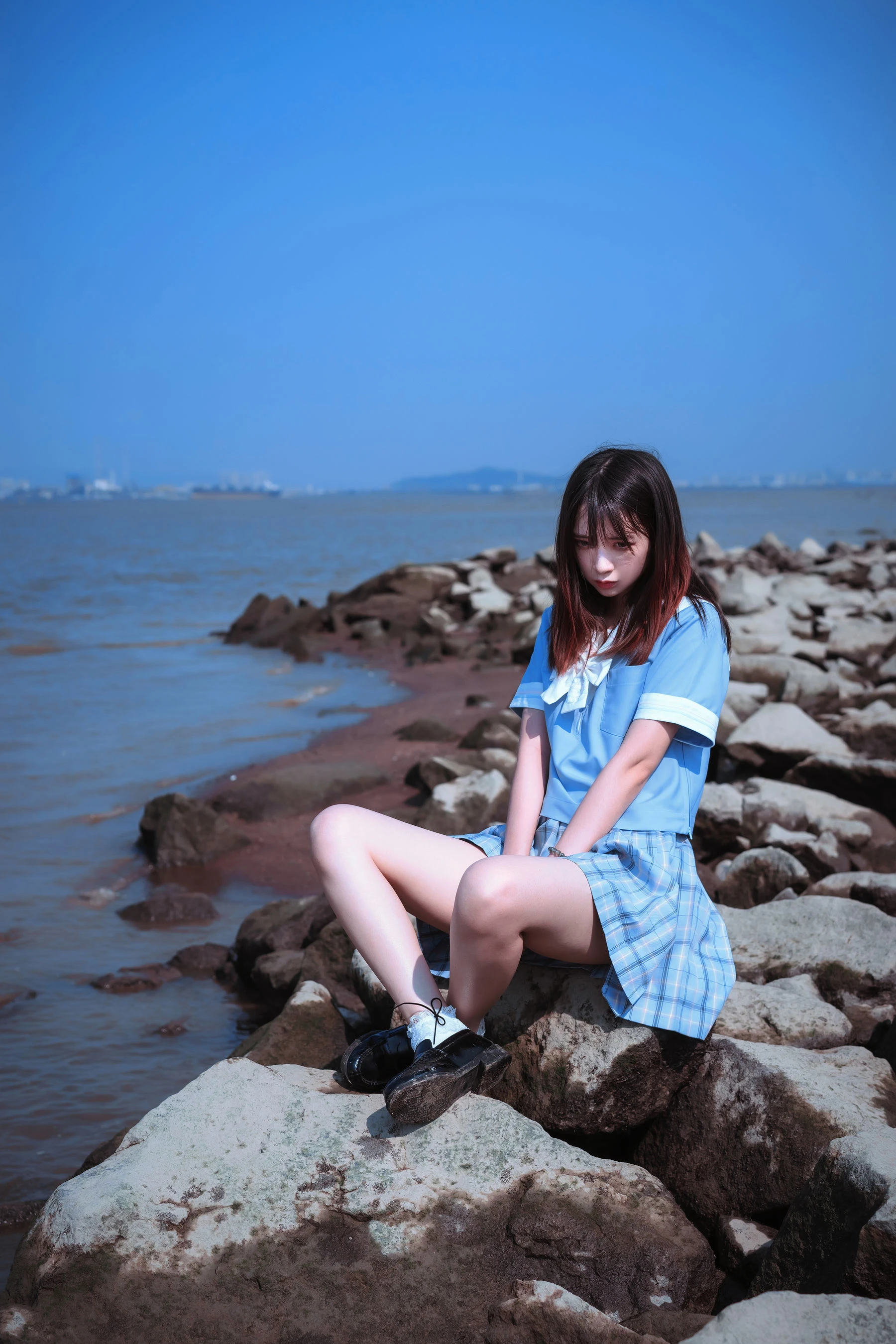 [辣妹]王詩琪戶外首發美圖珍藏：王詩琪性感演繹長腿完美風情展現寫真藝術 - 24