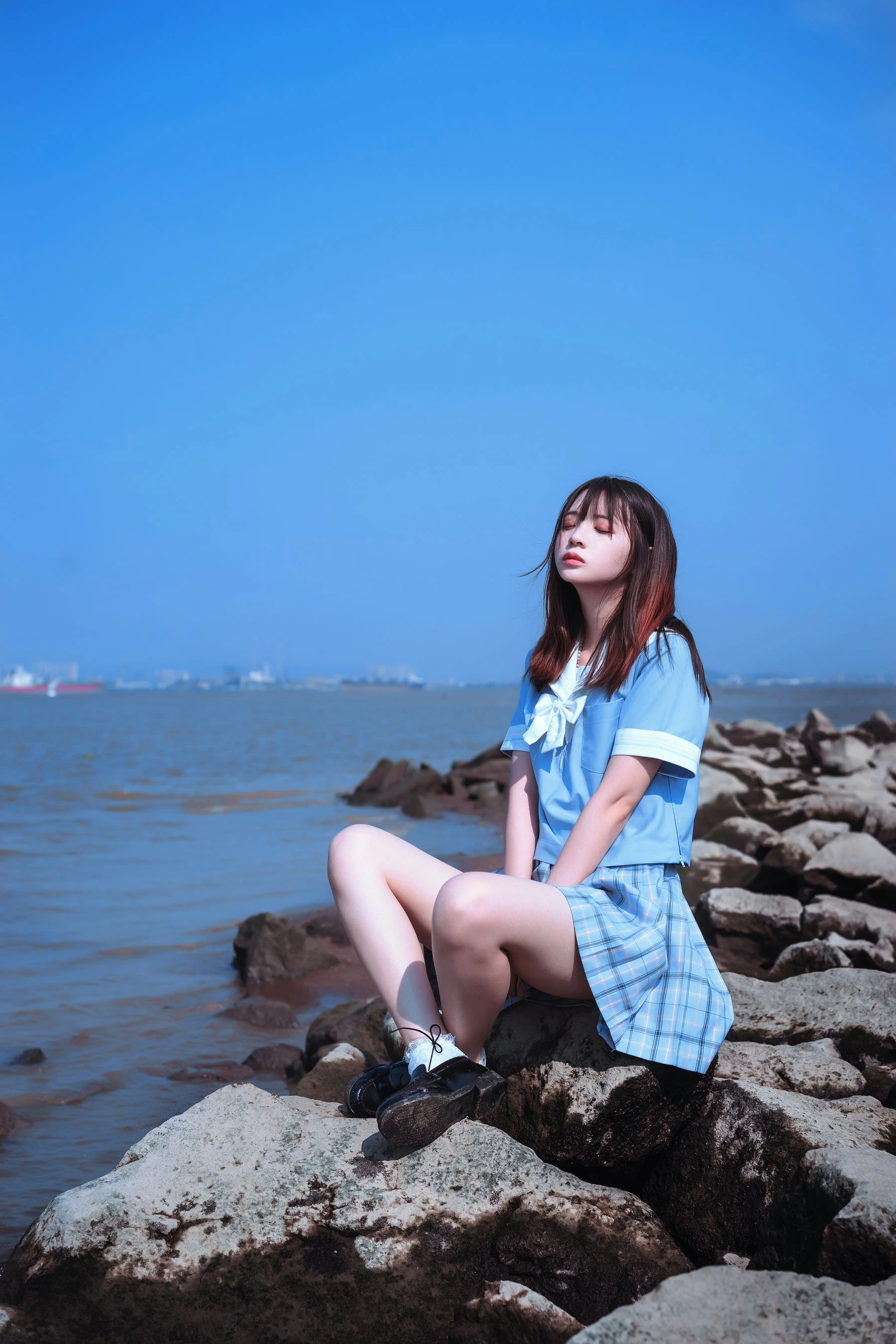 [辣妹]王詩琪戶外首發美圖珍藏：王詩琪性感演繹長腿完美風情展現寫真藝術 - 27