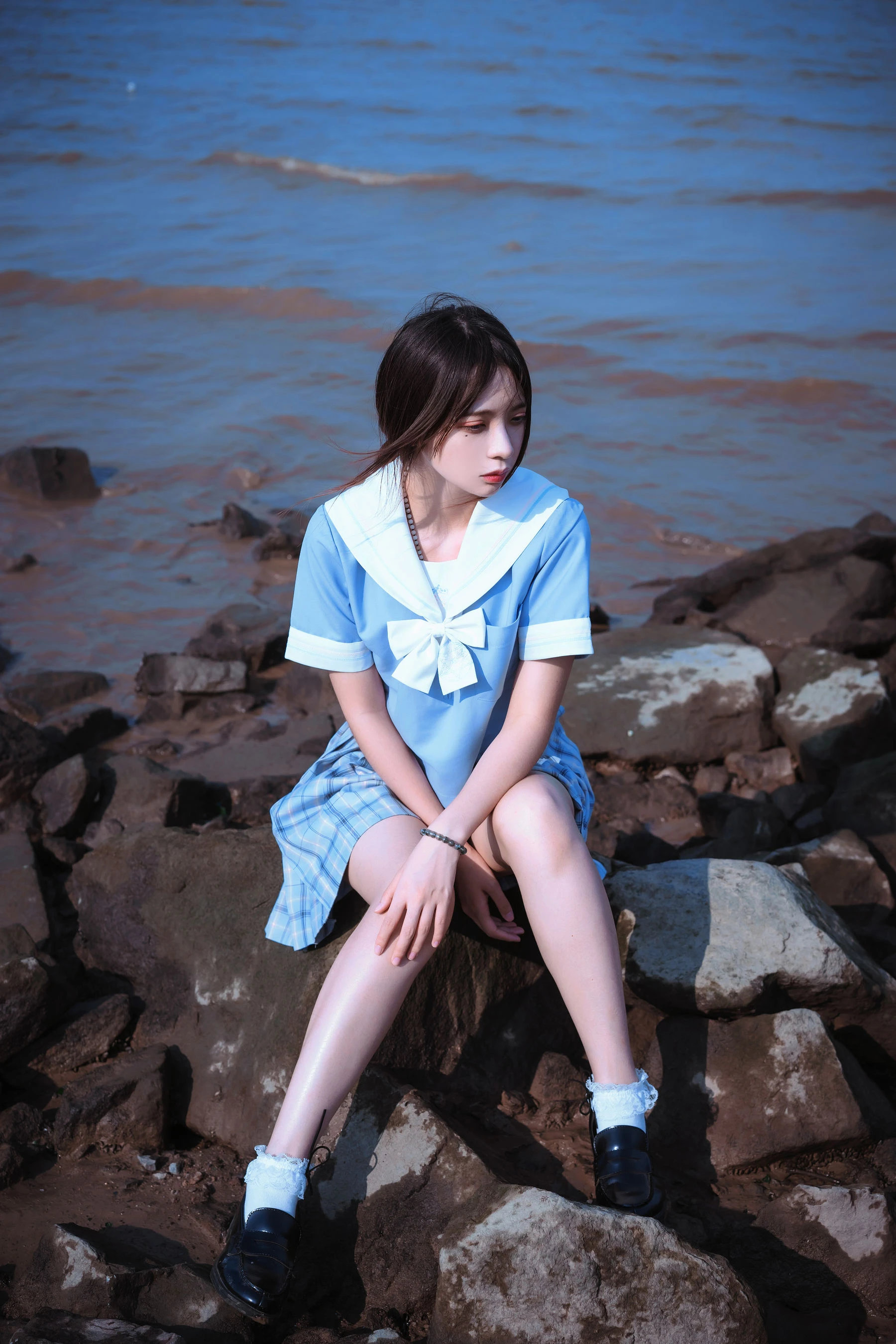 [辣妹]王詩琪戶外首發美圖珍藏：王詩琪性感演繹長腿完美風情展現寫真藝術 - 29